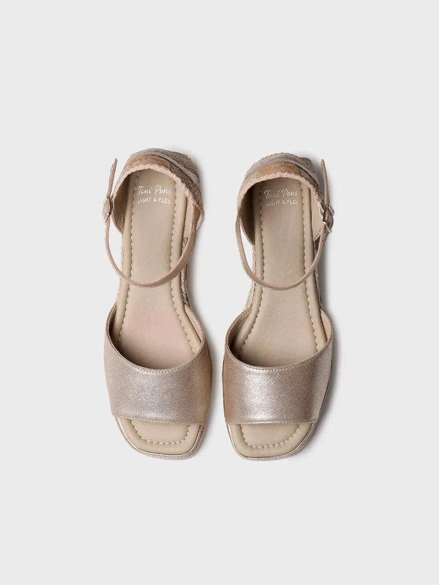 Espadrillas toni pons Brisa color platino