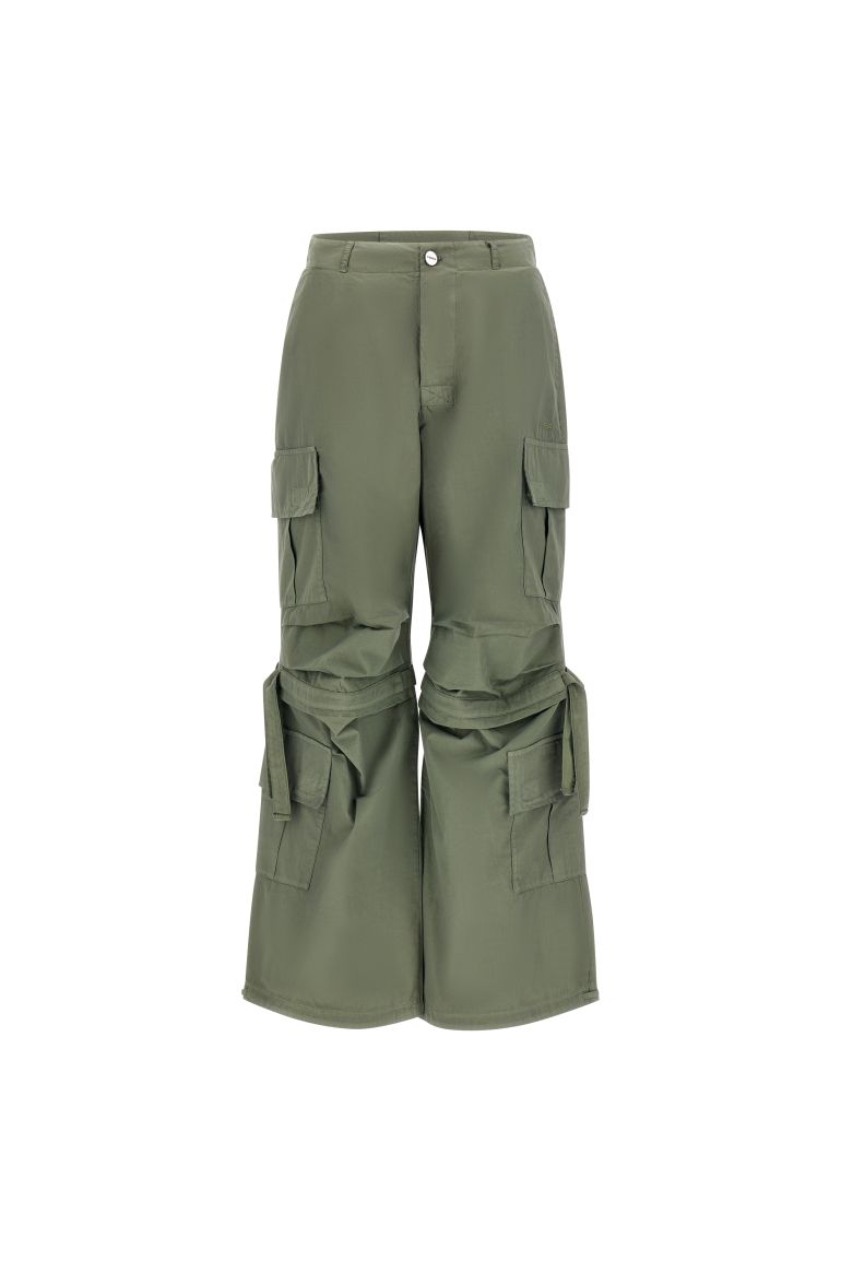 Freddy pantalone Cargo con tasche e coulisse BRITNEYF301 V69X verde pigmentato