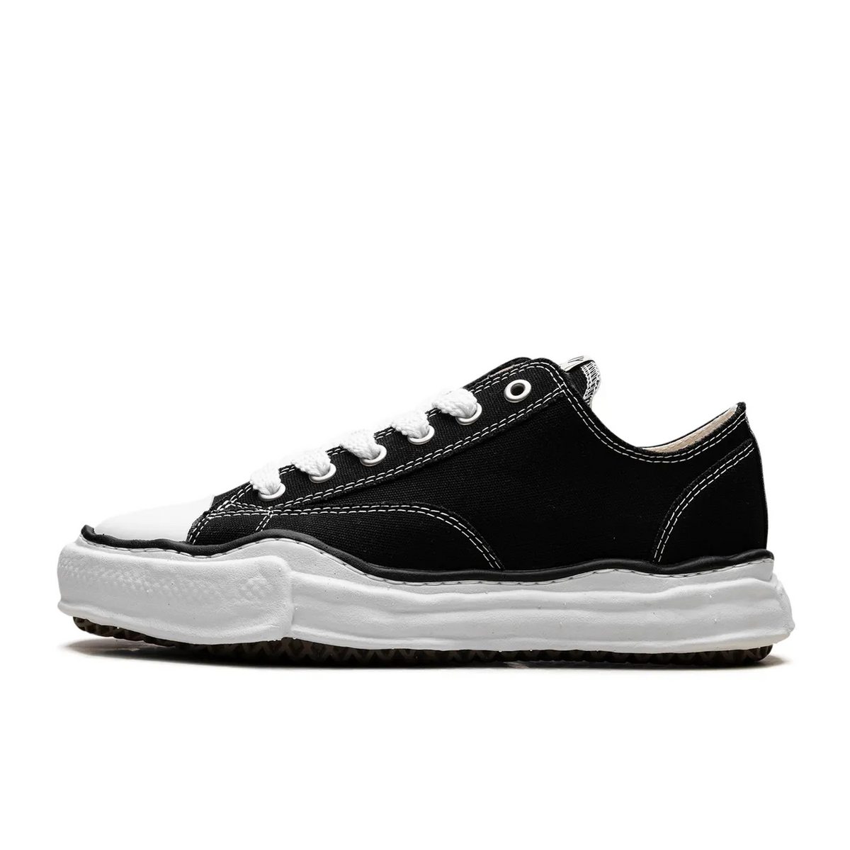 Maison Mihara Yasuhiro Peterson OG Sole Canvas Low Black