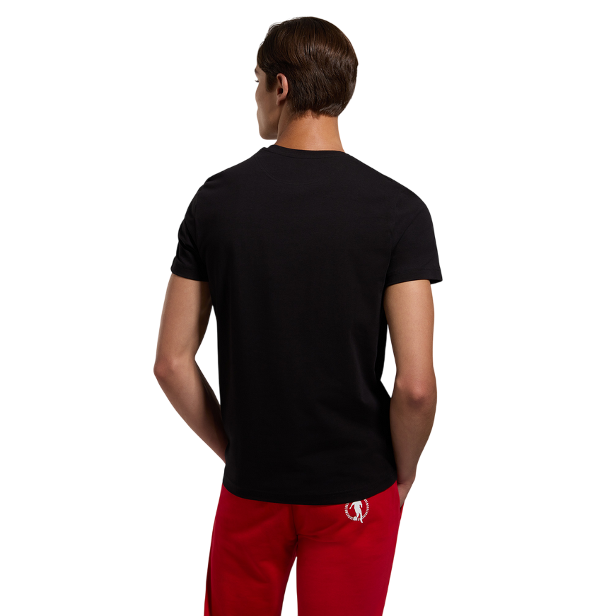 Bikkembergs maglietta manica corta con logo ricamato BMT0819 8000 nero