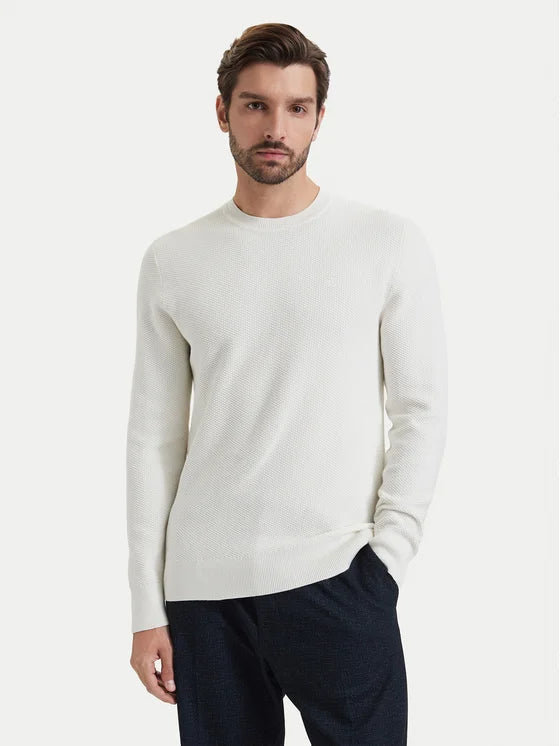 Calvin Klein maglioncino in cotone uomo LV04LF304G YAS tofu