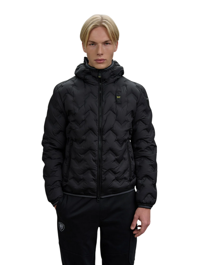 Blauer Giubbotto Uomo Angular Piery 25WBLUC03233-007308 Nero