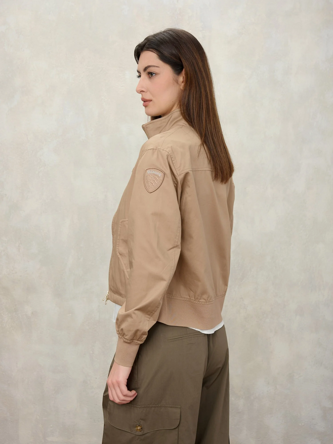 Blauer Donna Giacca Bomber CARNEYED 26SBLDC04460-007475 Beige