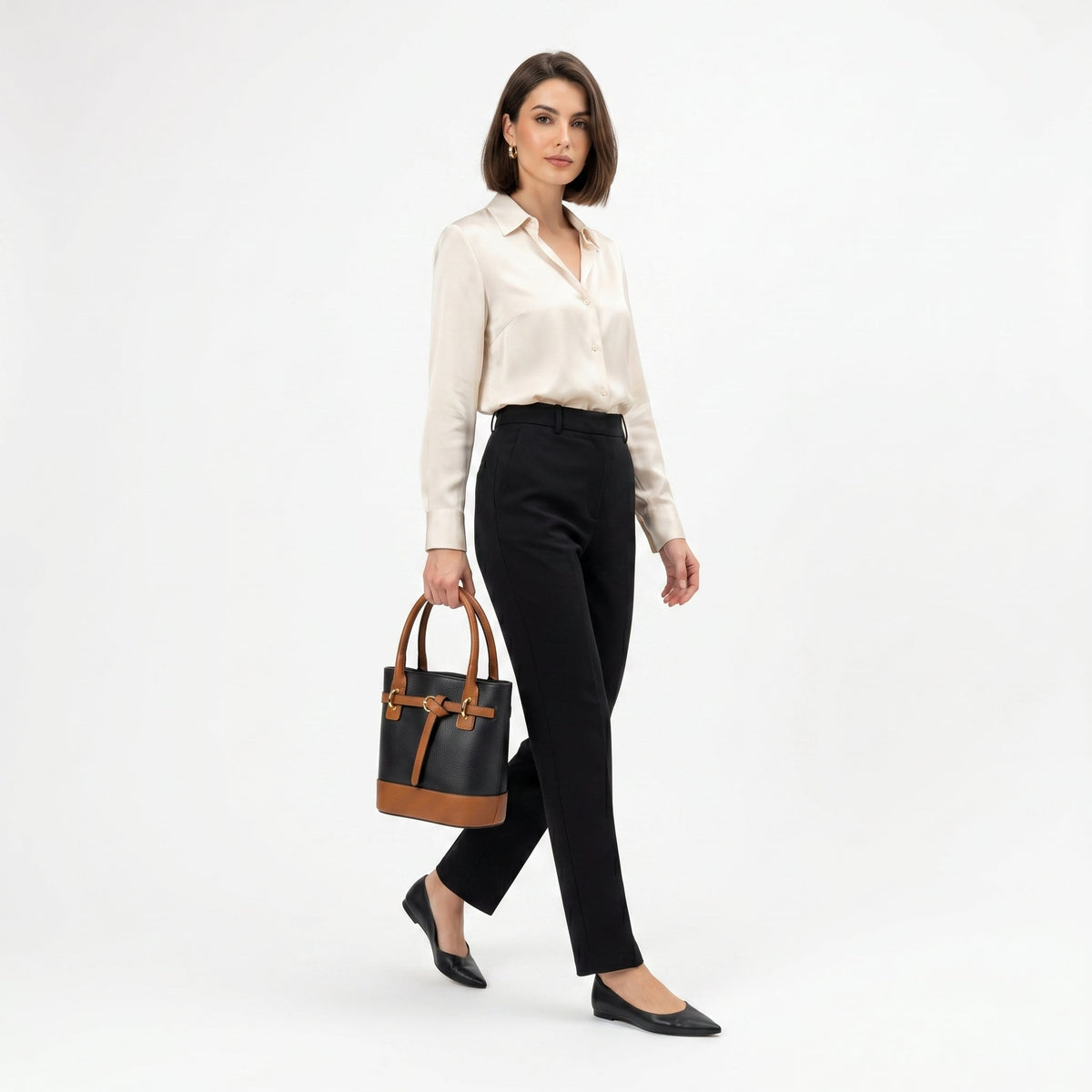 Bucky Borsa in Vera Pelle