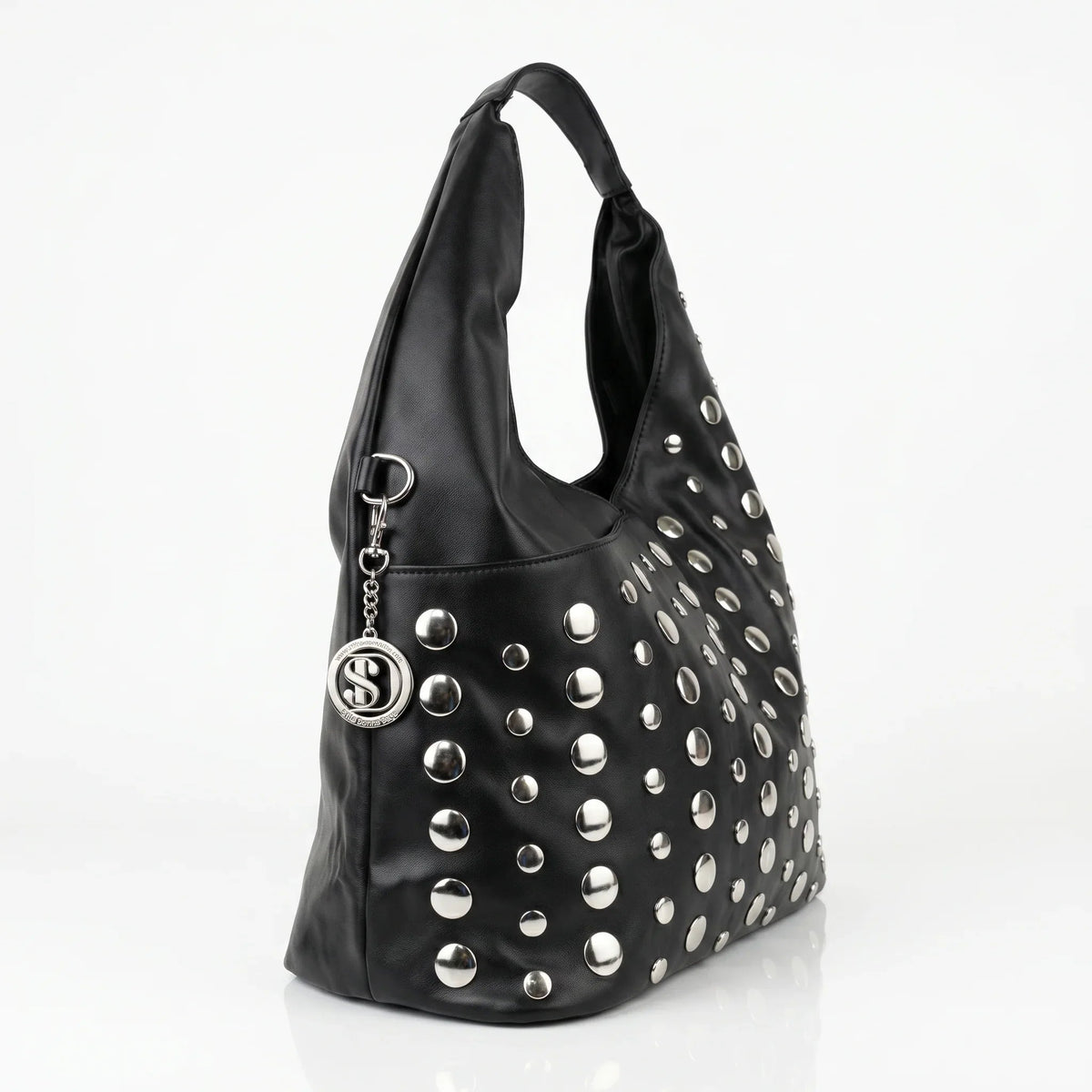 Silver Dot Borsa Grande in Ecopelle