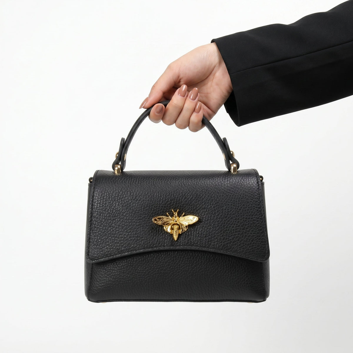 Borsa Mini a Farfalla in Vera Pelle