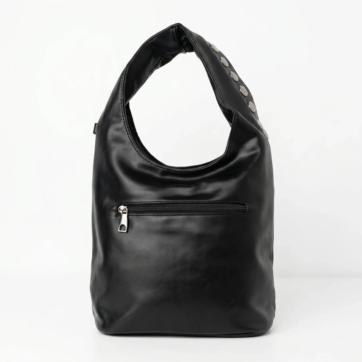 Silver Dot Borsa Media in Ecopelle