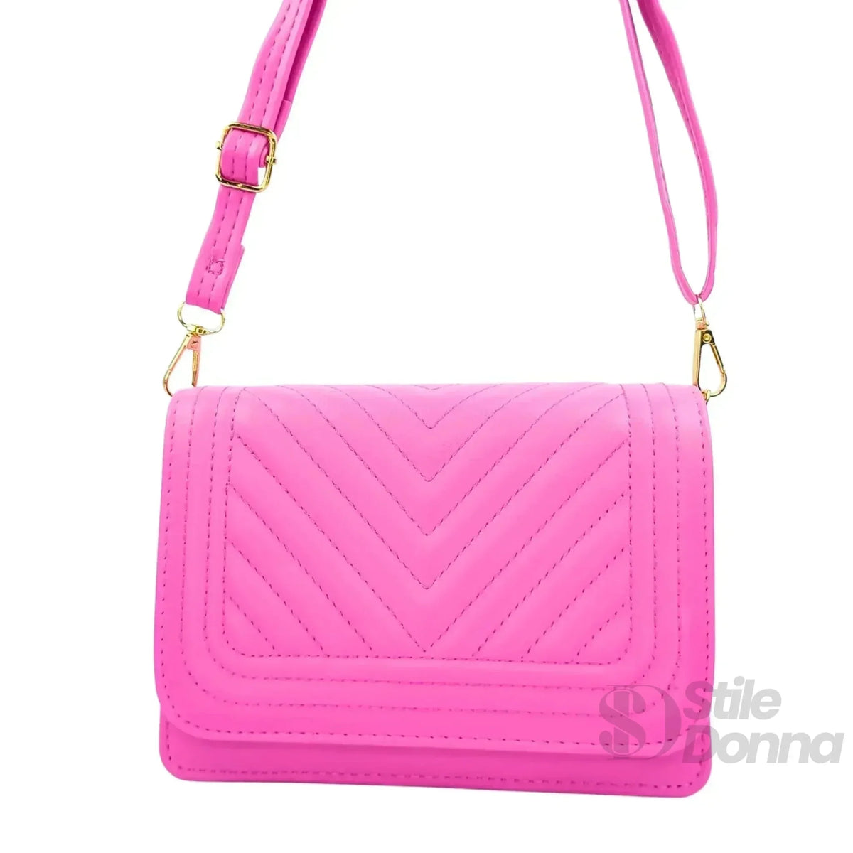 Borsa Trapuntata a Triangoli