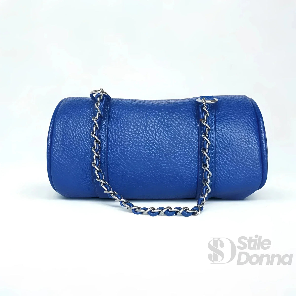 Borsa a Cilindro con Doppio Manico