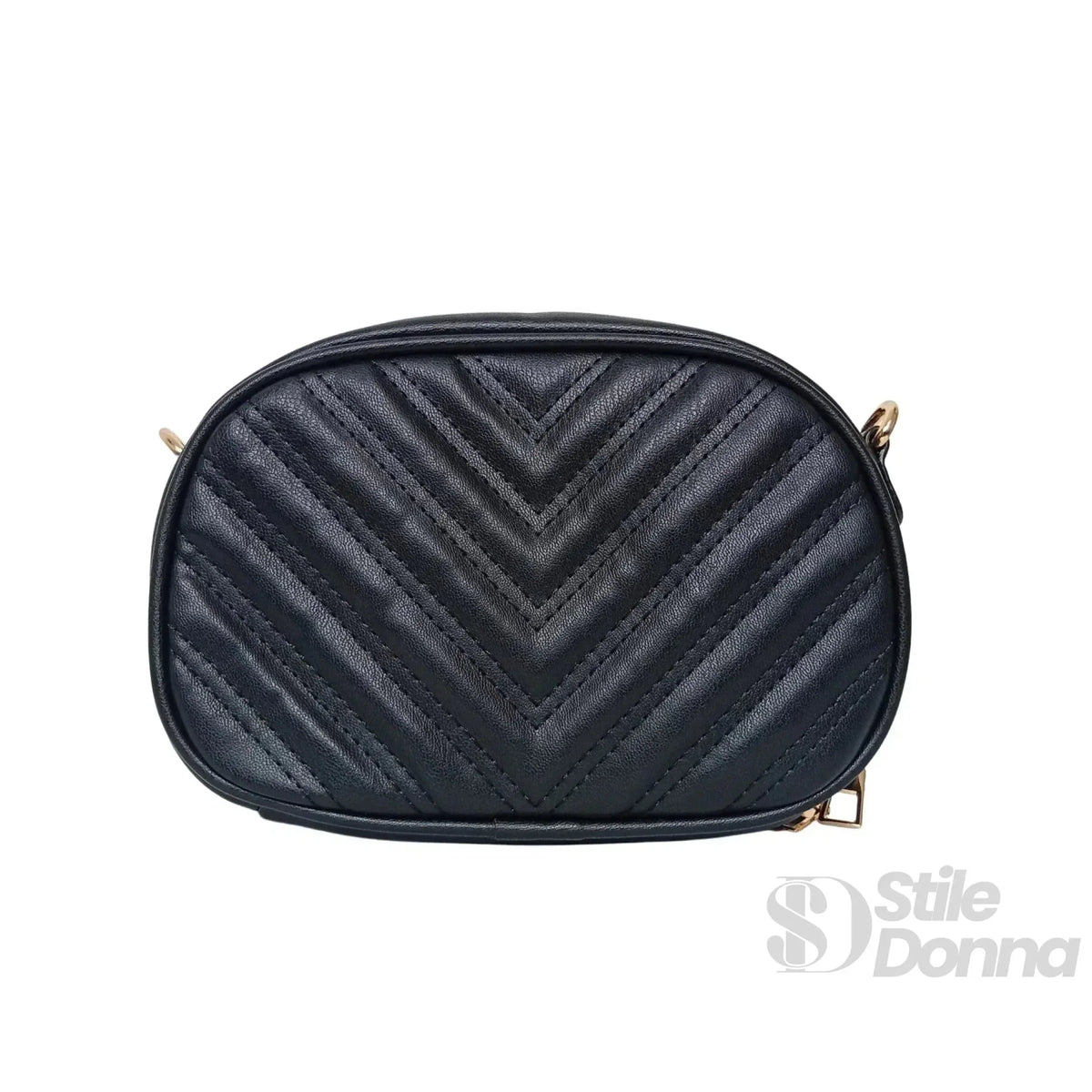 Borsa a Tracolla Ovale Trapuntata