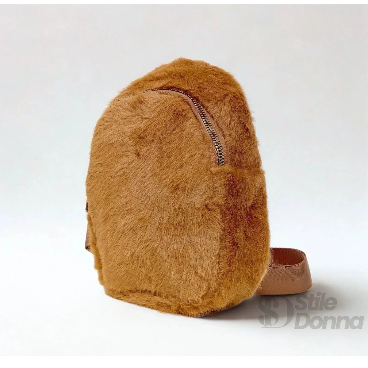 Borsa Mini in Pelliccia Sintetica