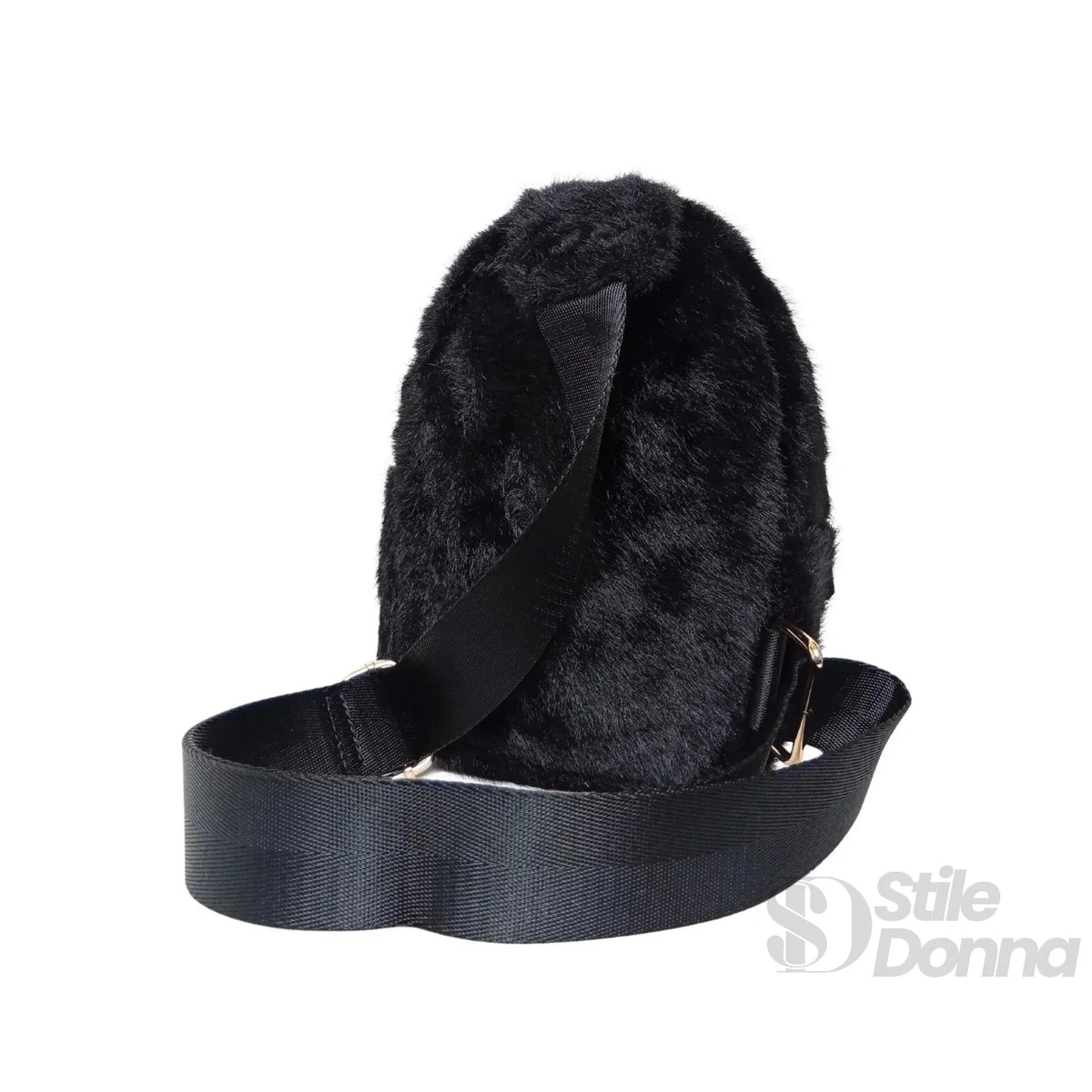 Borsa Mini in Pelliccia Sintetica