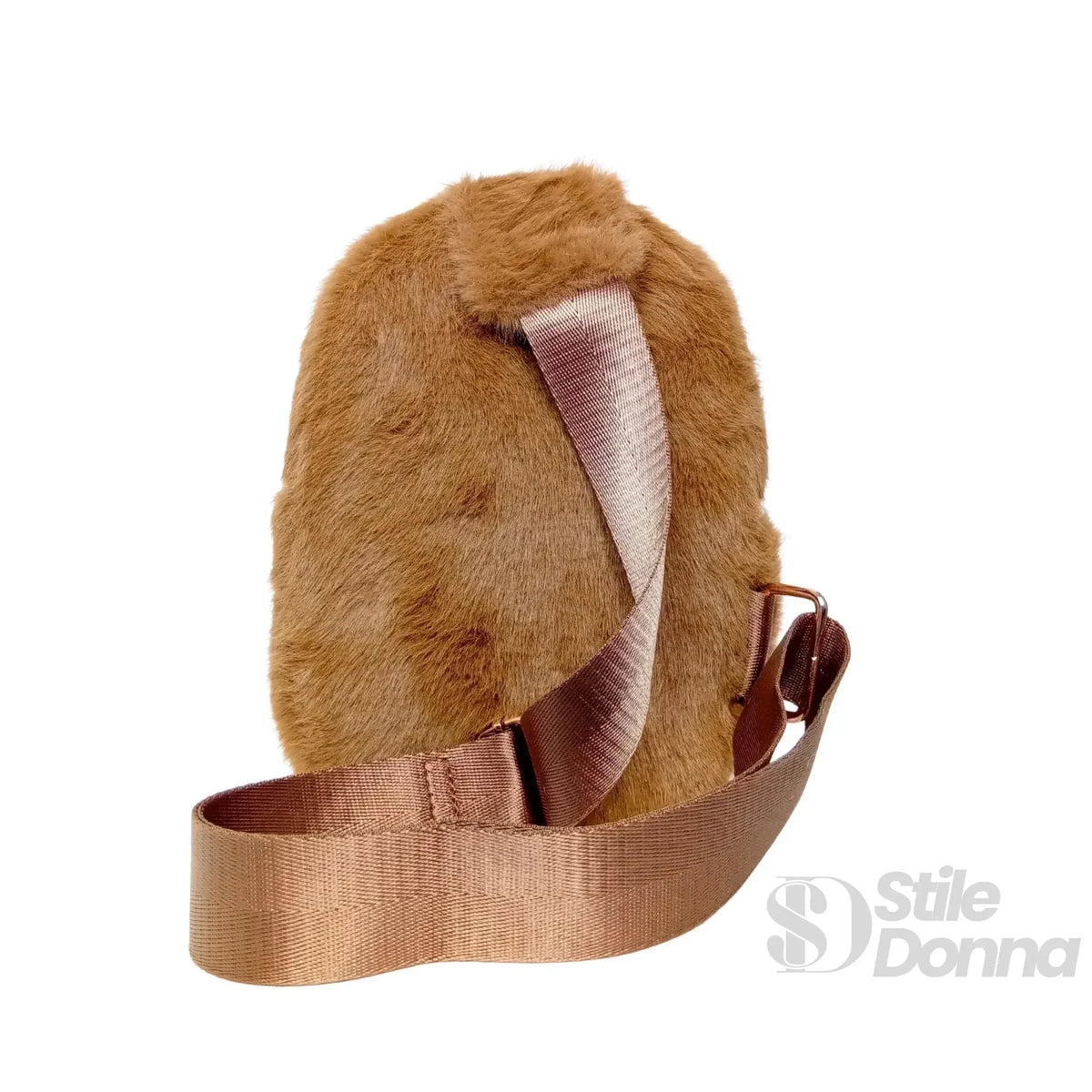 Borsa Mini in Pelliccia Sintetica