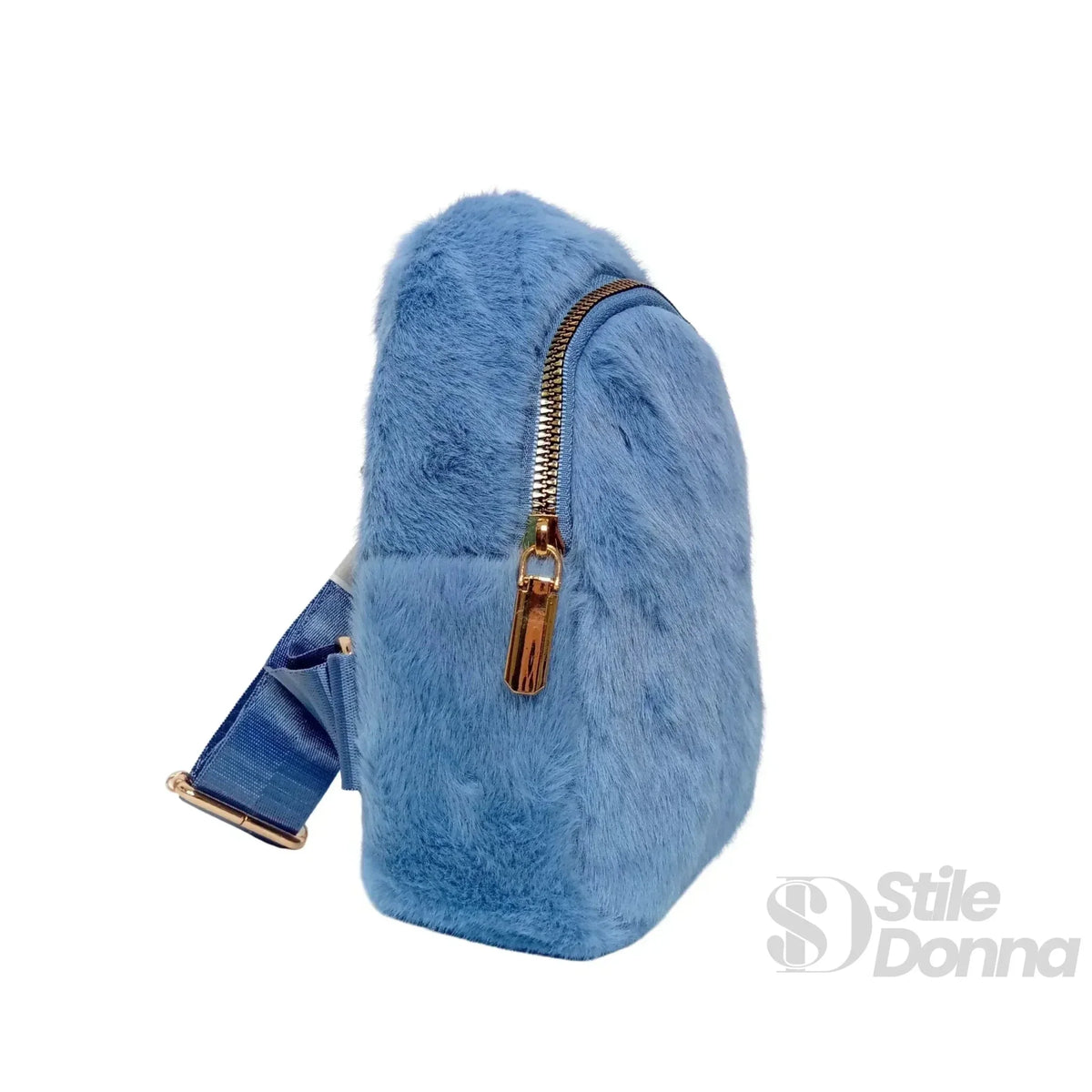 Borsa Mini in Pelliccia Sintetica