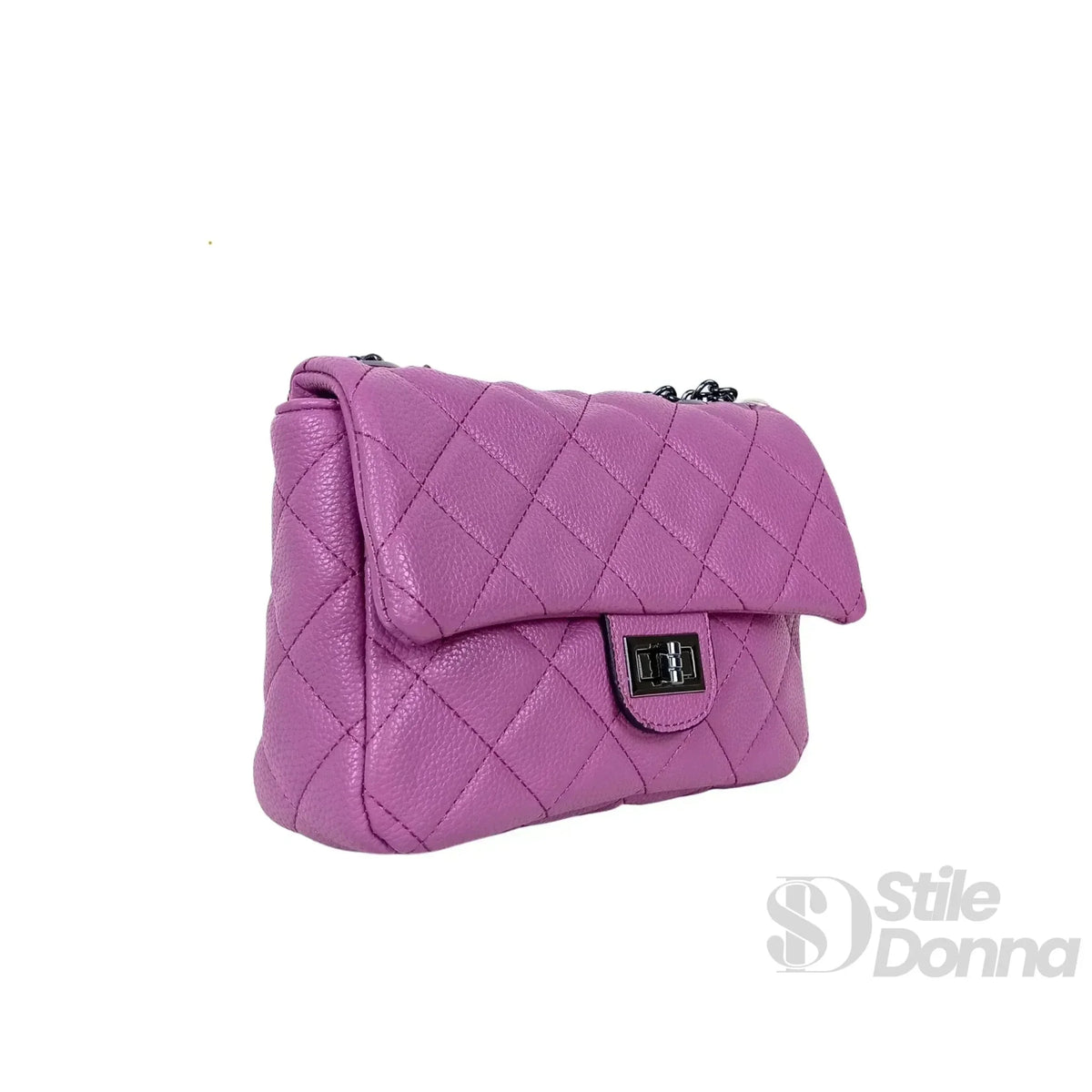Borsa a Tracolla Finiture Argento