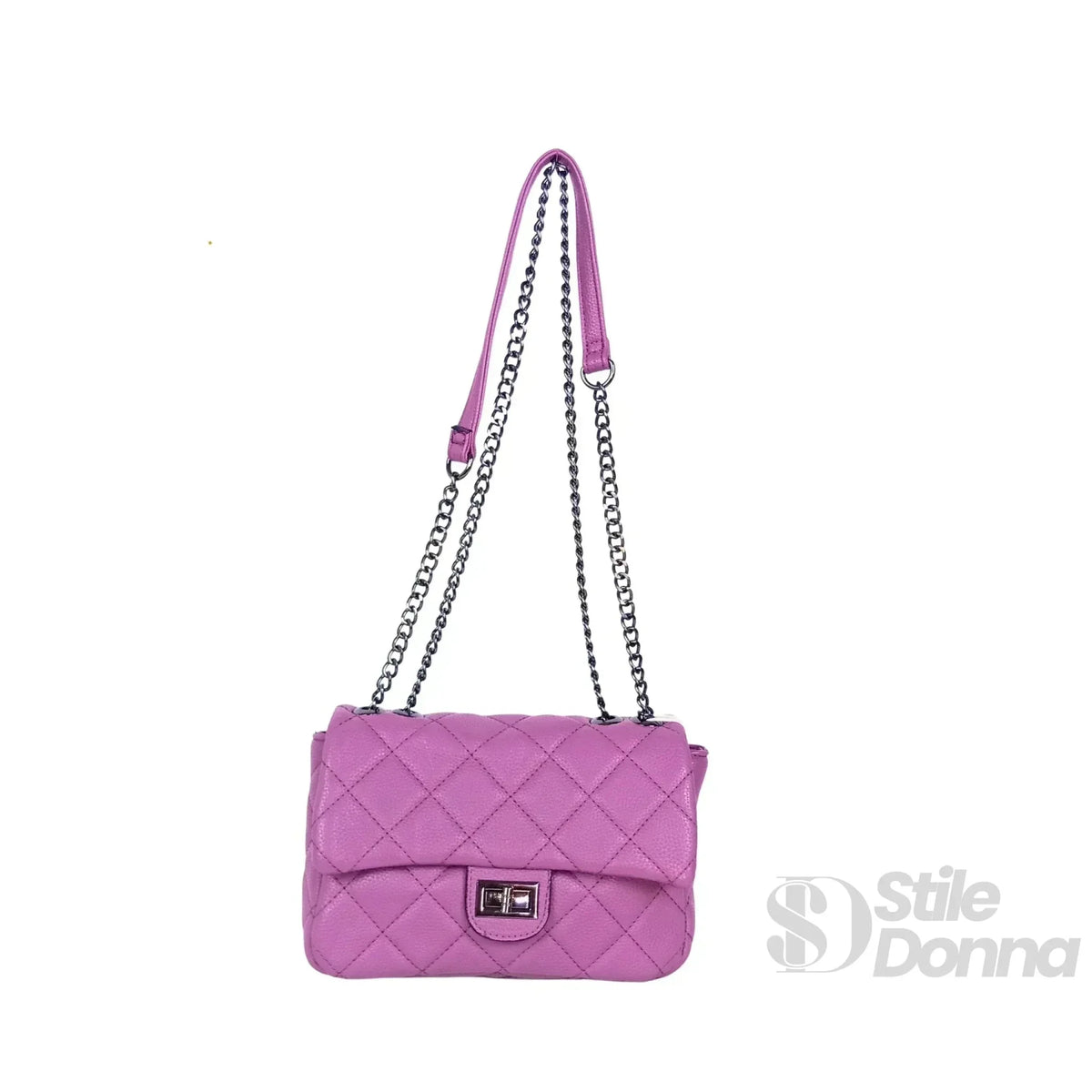 Borsa a Tracolla Finiture Argento