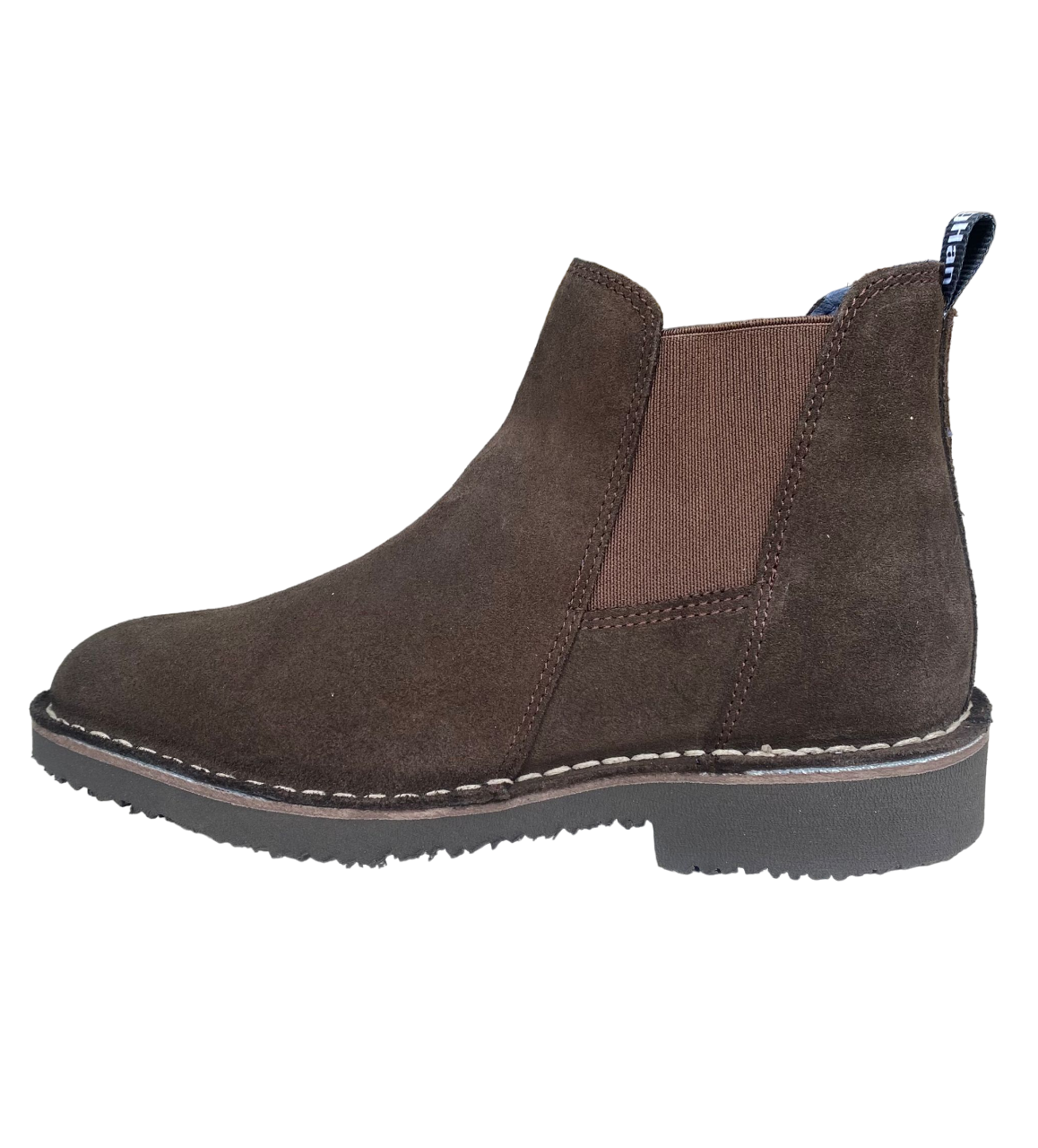 Callaghan men's ankle boots with elastic, suede with Scotchgard Ante Gene protection 60402 brown