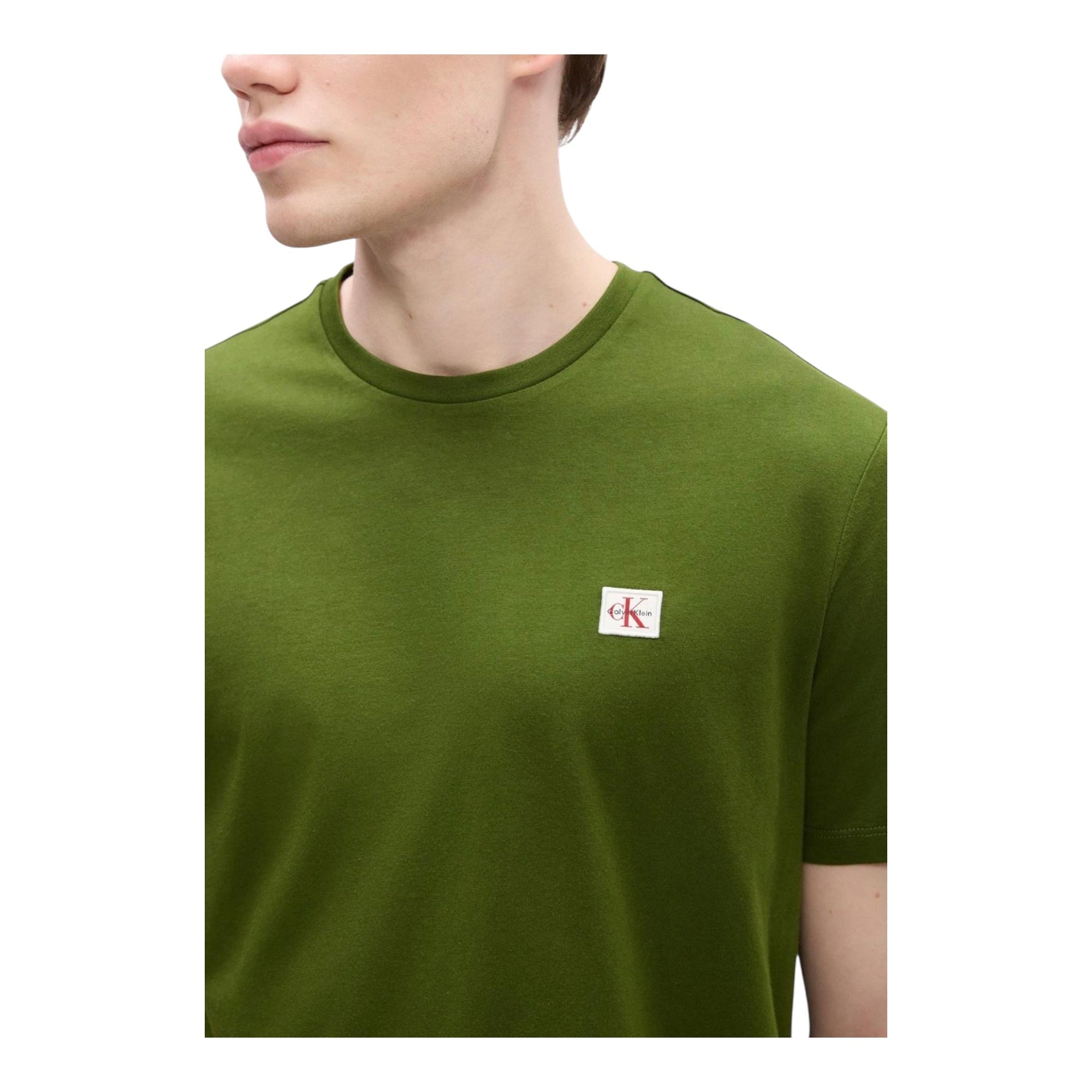 Calvin Klein Maglietta Uomo LV04RC272 2E6 Verde