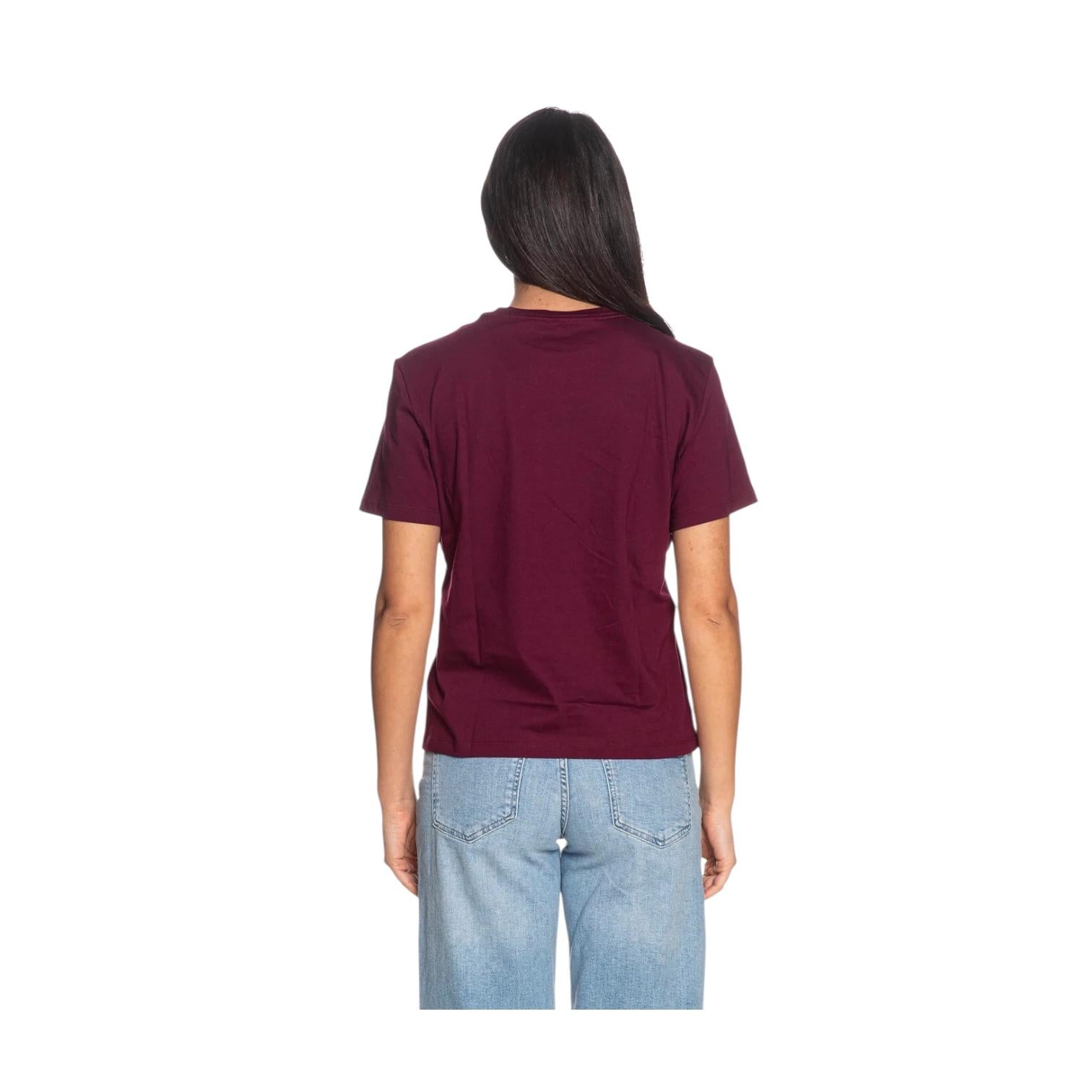 Calvin Klein T-shirt Donna Classic Foil LV047E821G2E5 Berry Glaze