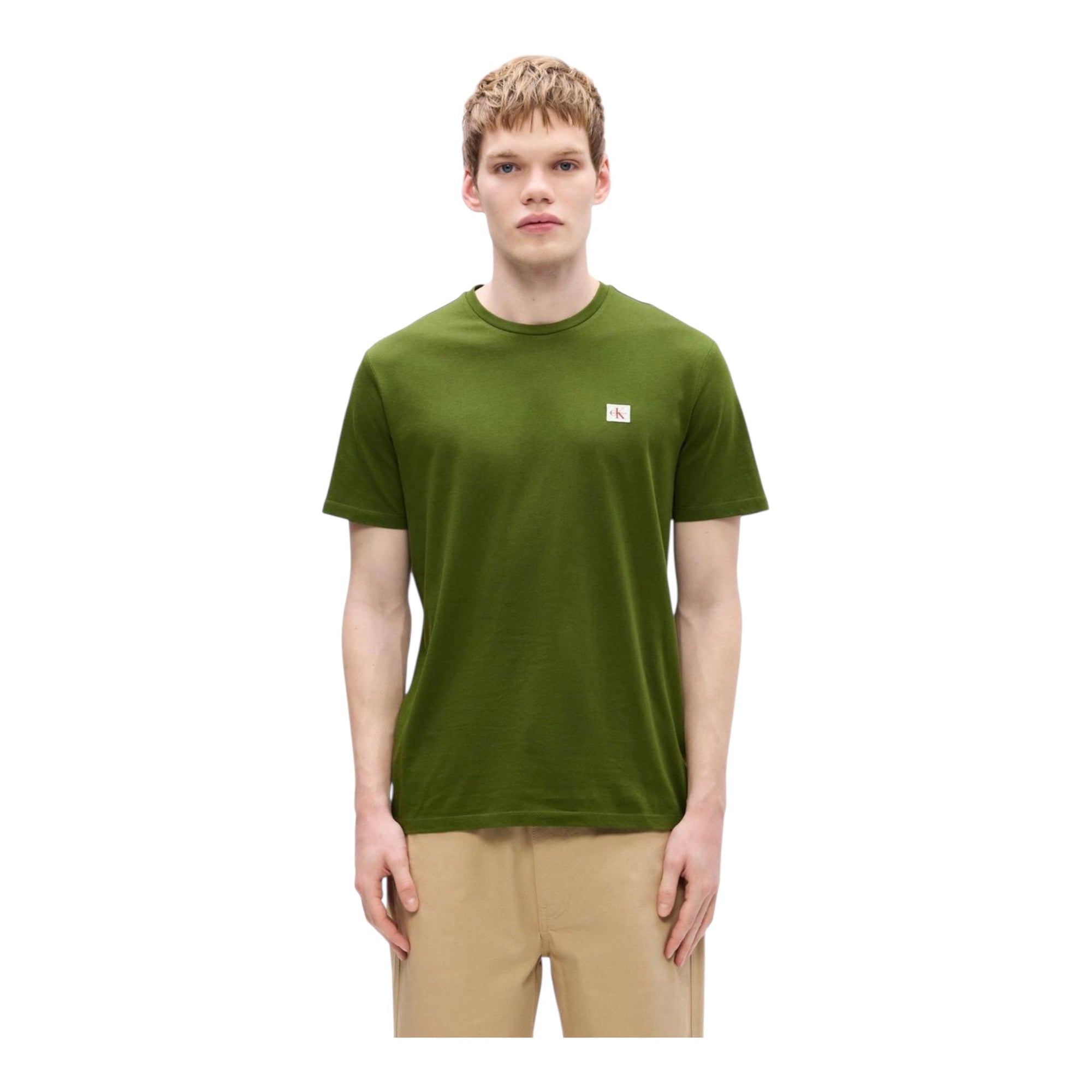 Calvin Klein Maglietta Uomo LV04RC272 2E6 Verde