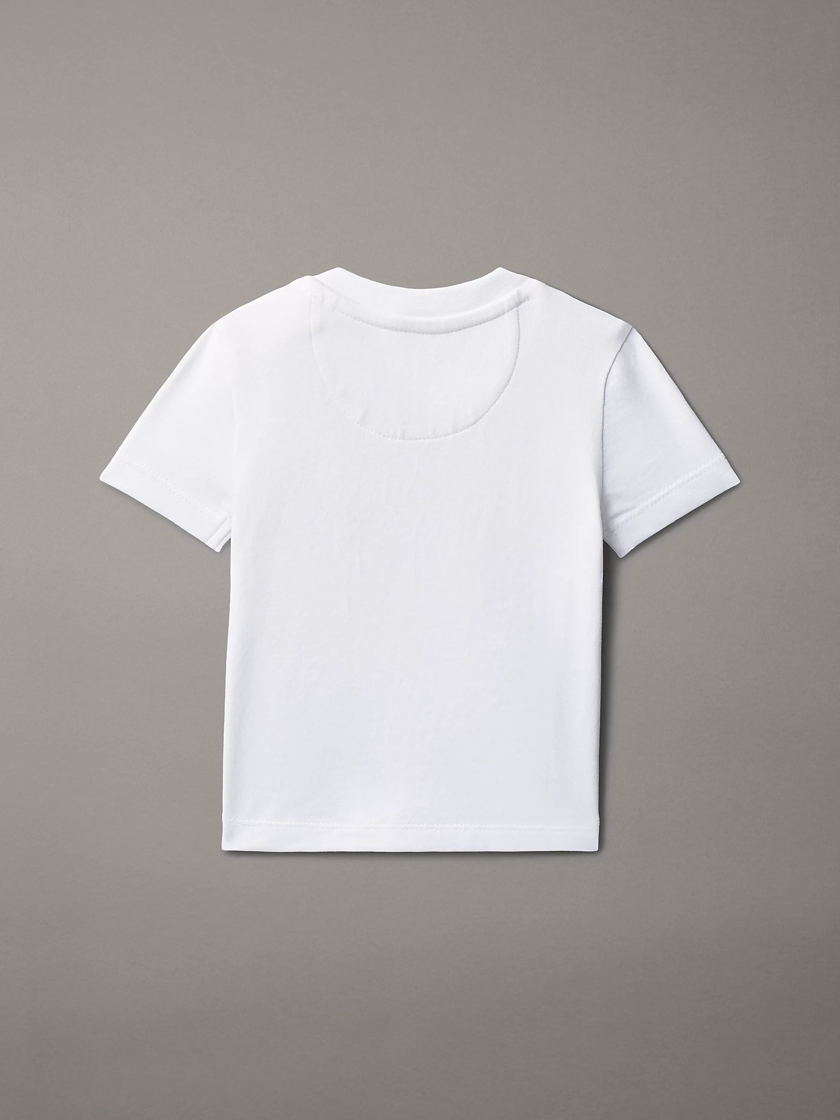 Calvin Klein Maglietta Infant CK Logo LVCKSJA47B Bianco 6-36 Mesi
