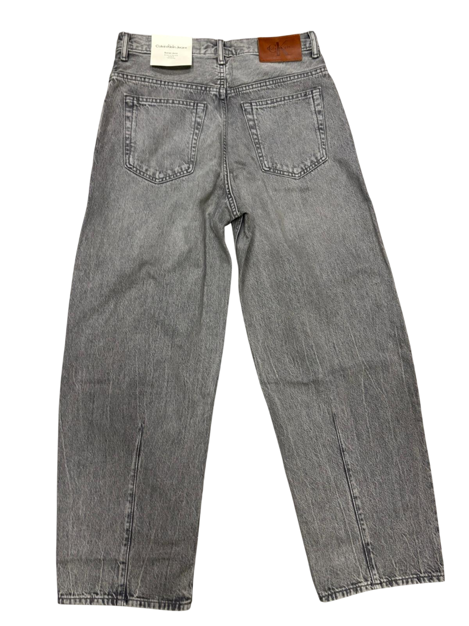 Calvin Klein Jeans Uomo LV04RRE726G Nero | Denim Slim Fit Stretch Streetwear