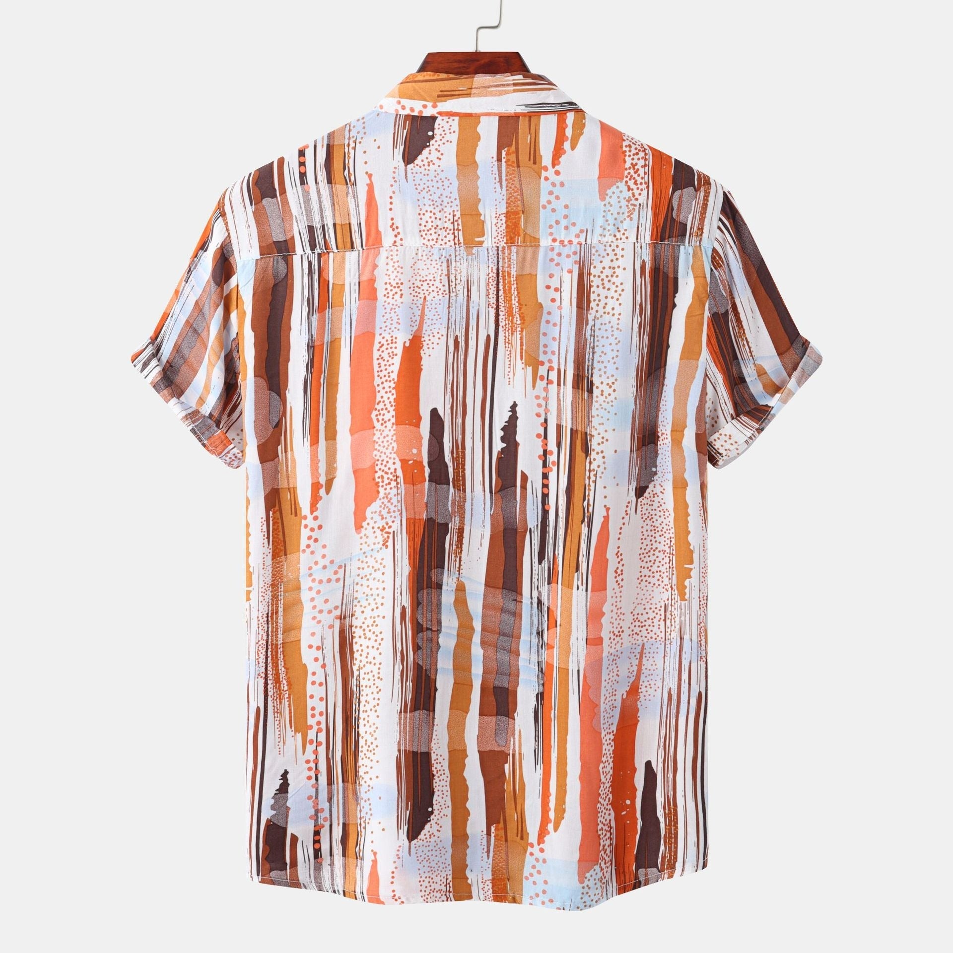 Camicia Casual Estiva Uomo a Righe – Camicia Leggera Manica Lunga