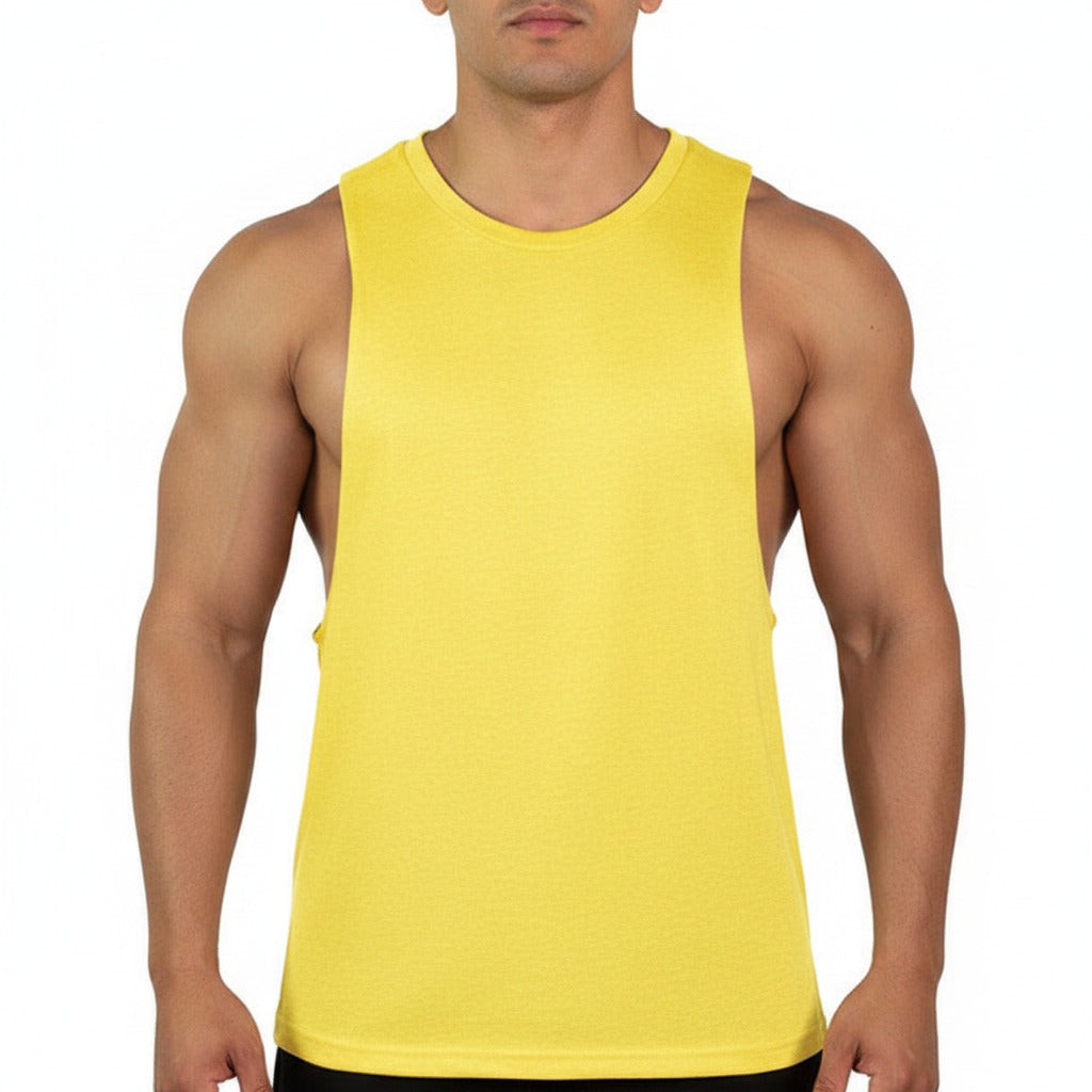 Canotta Uomo Palestra Slim Fit Senza Maniche