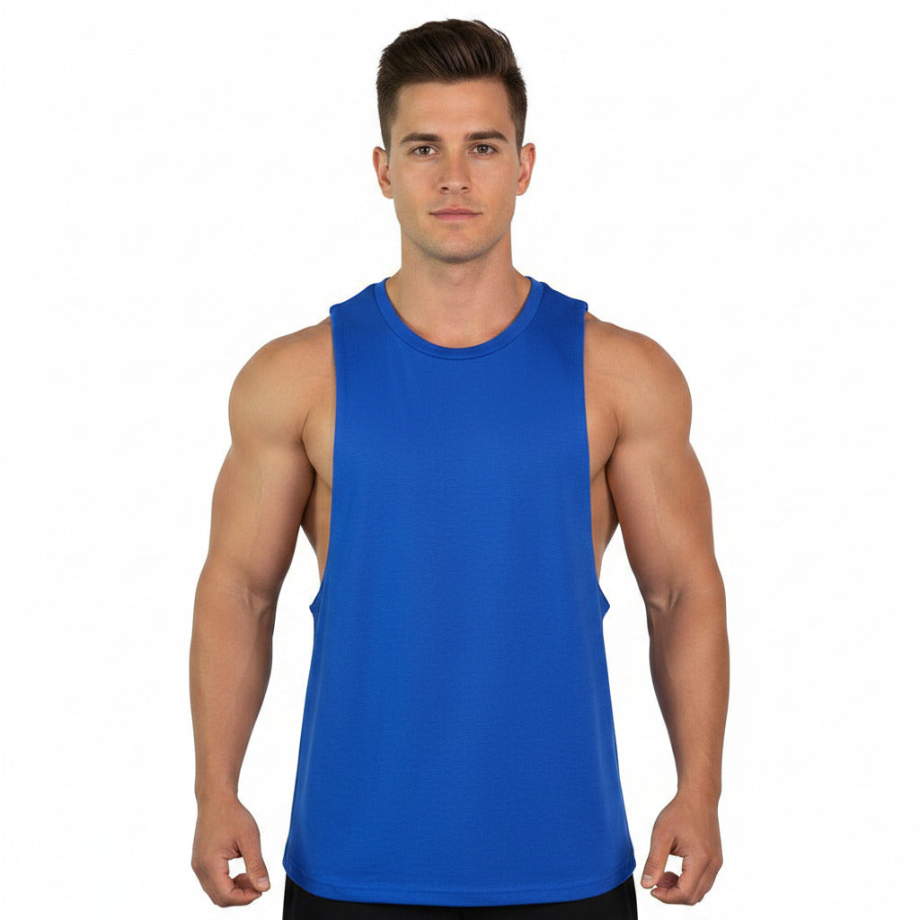 Canotta Uomo Palestra Slim Fit Senza Maniche