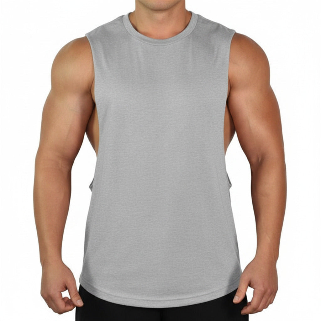 Canotta Uomo Palestra Slim Fit Senza Maniche