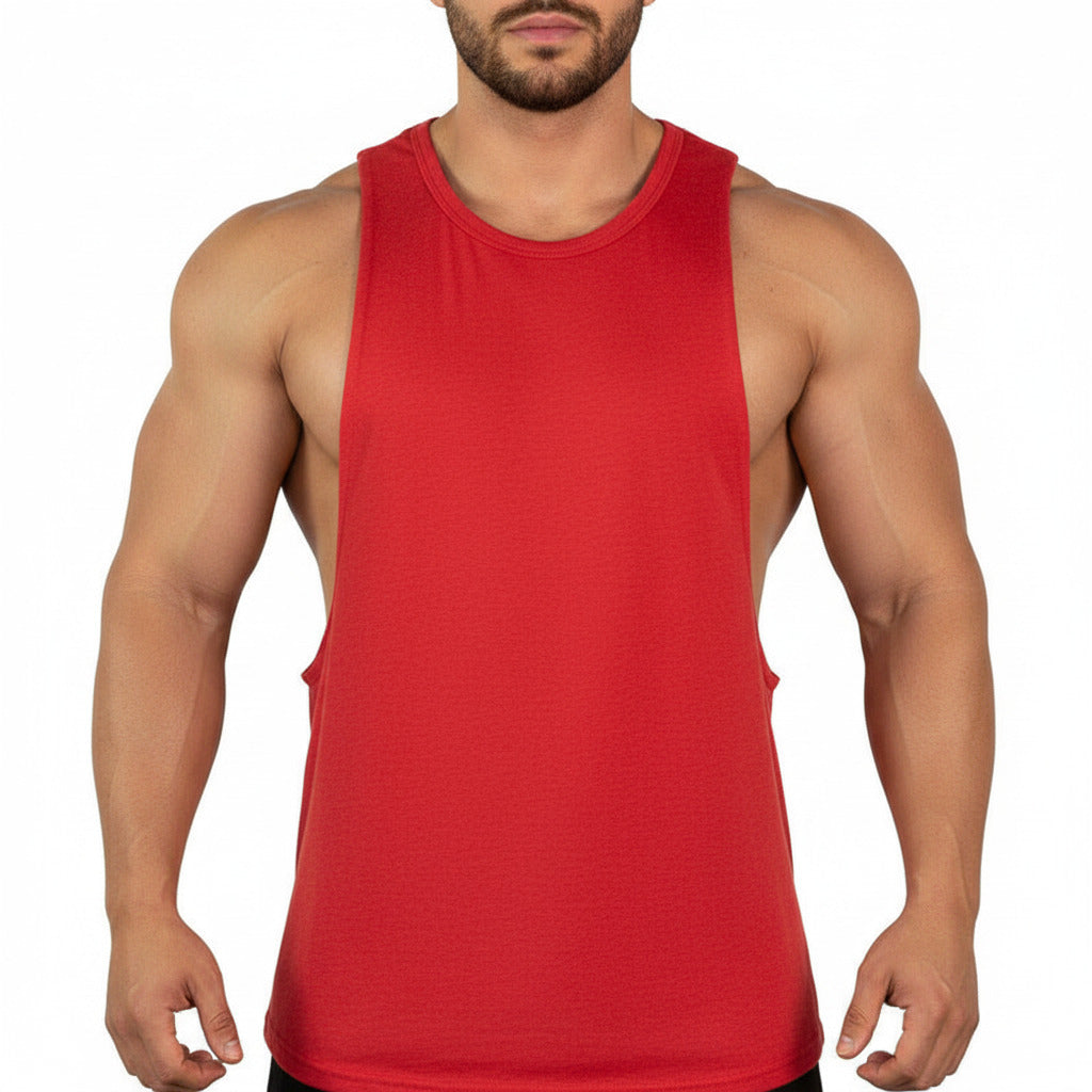 Canotta Uomo Palestra Slim Fit Senza Maniche
