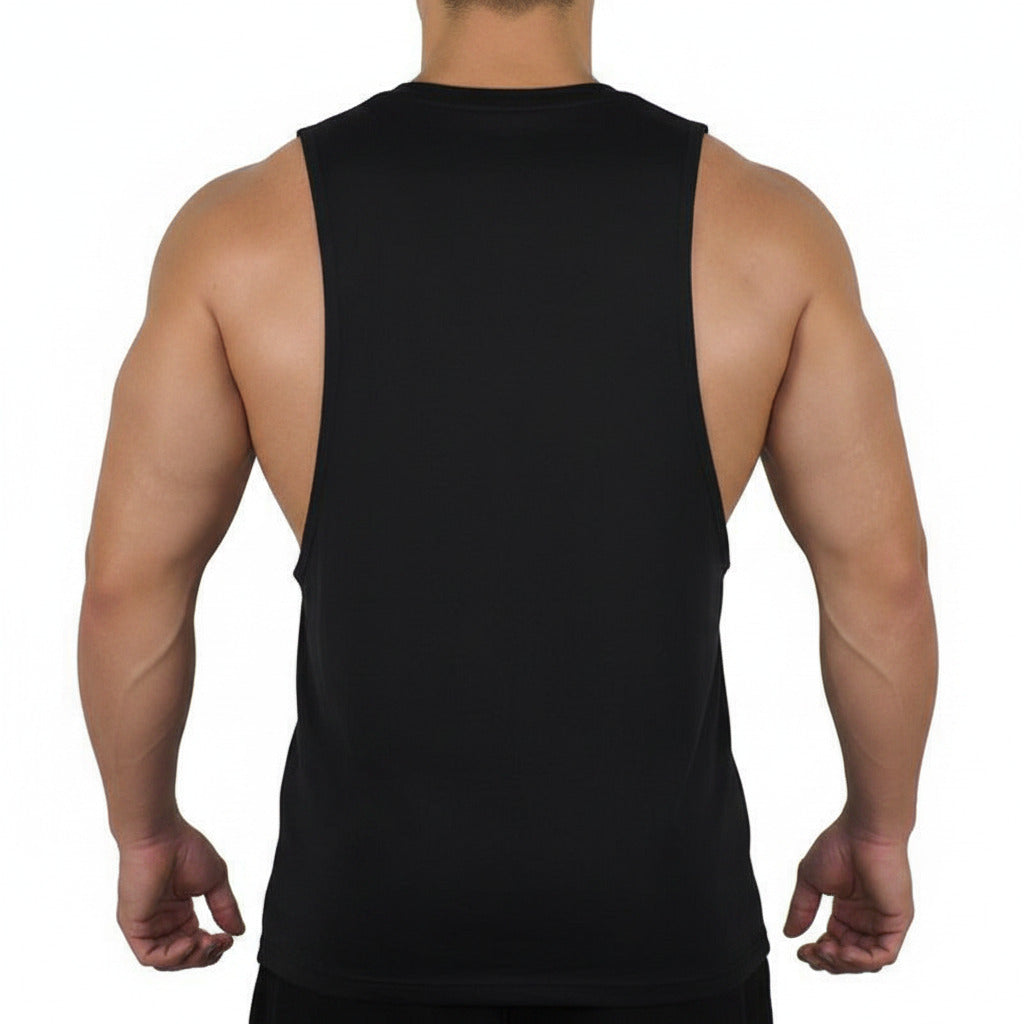 Canotta Uomo Palestra Slim Fit Senza Maniche