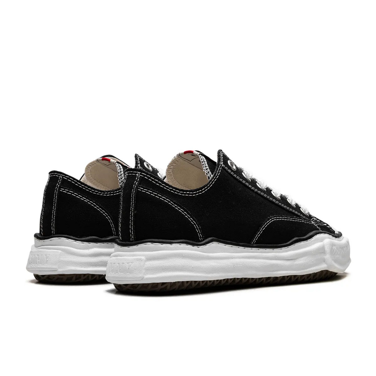 Maison Mihara Yasuhiro Peterson OG Sole Canvas Low Black