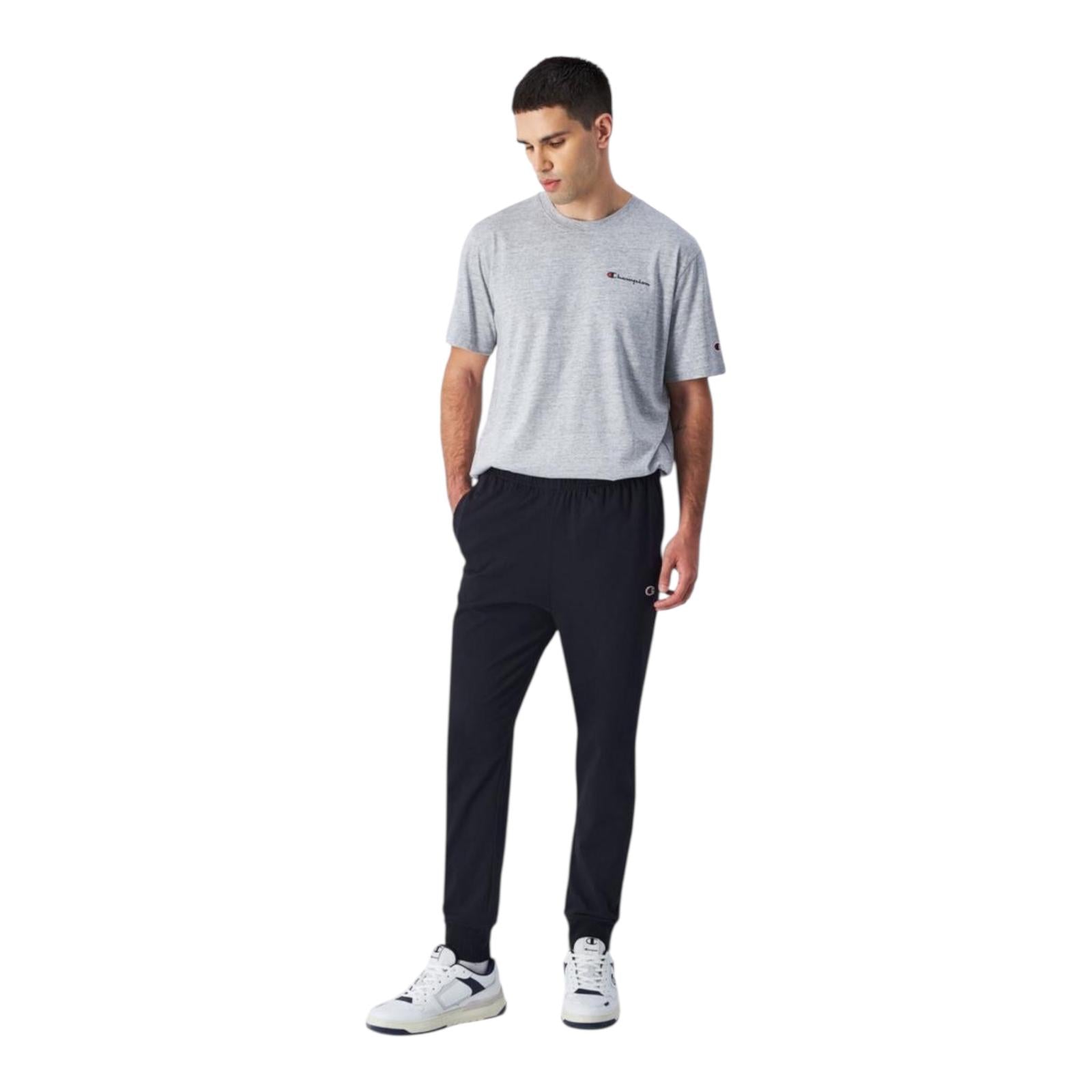 Champion Pantalone Donna Rib Cuff 220307 KK001 Nero