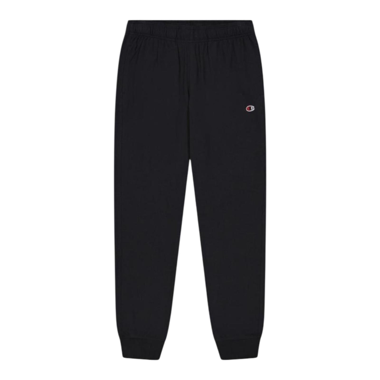 Champion Pantalone Donna Rib Cuff 220307 KK001 Nero