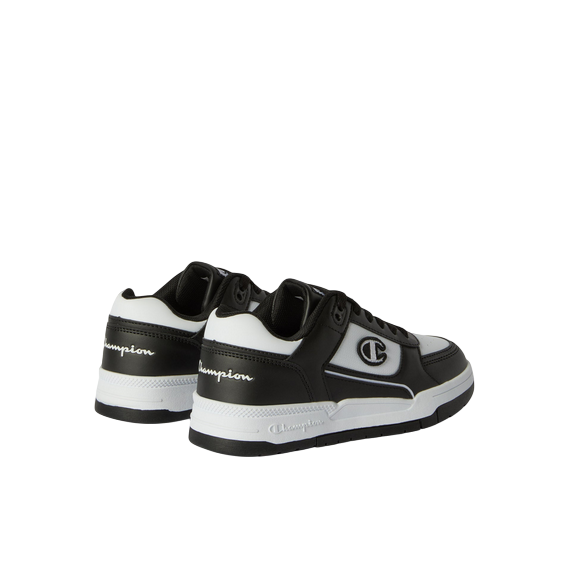 Champion – Sneakers Ragazzi Rebound 18 Heritage S32816 KK011 Nero-Bianco | Stile Basket, Comfort e Versatilità per Giovani Dinamici