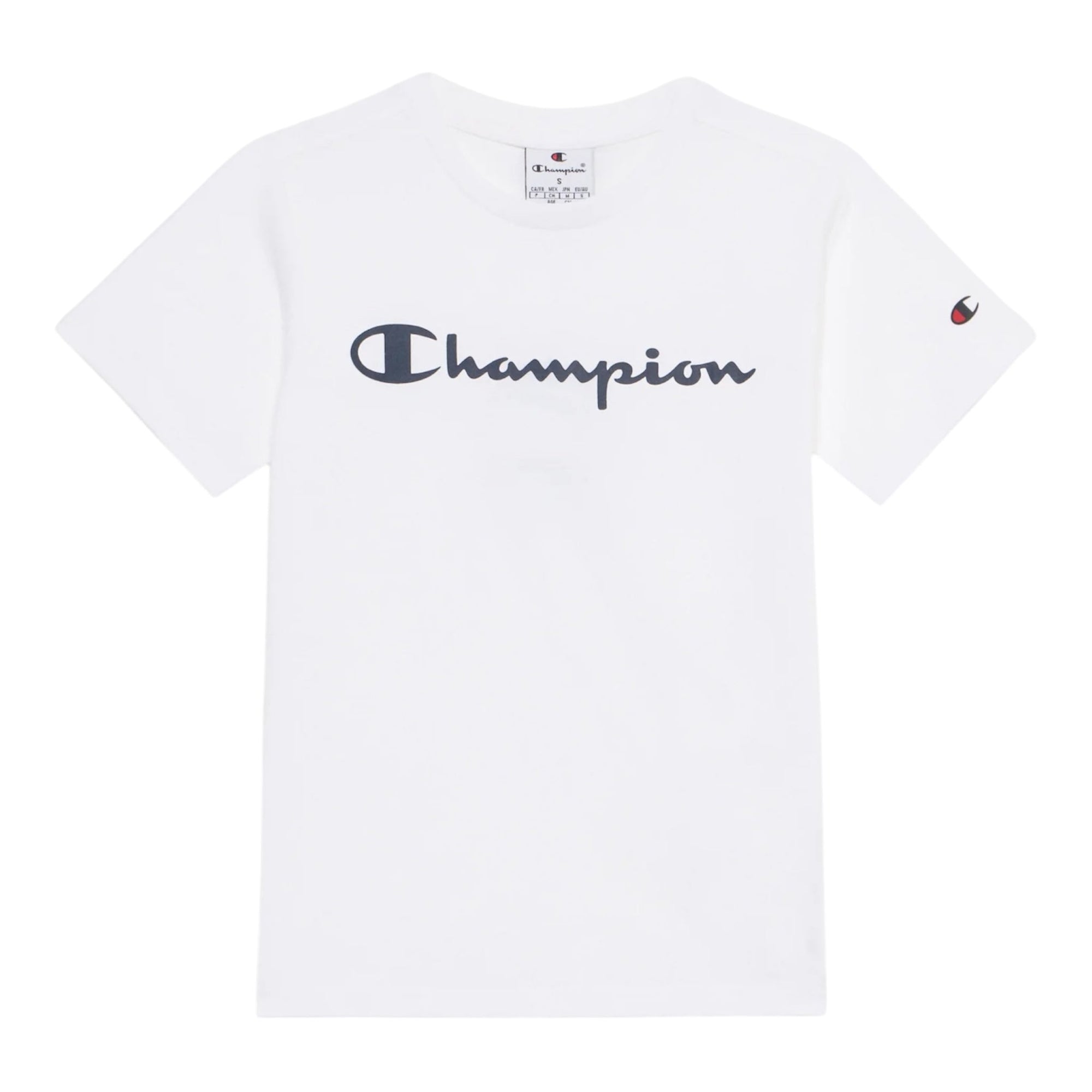 Champion T-Shirt Junior 307322 WW001 Bianco