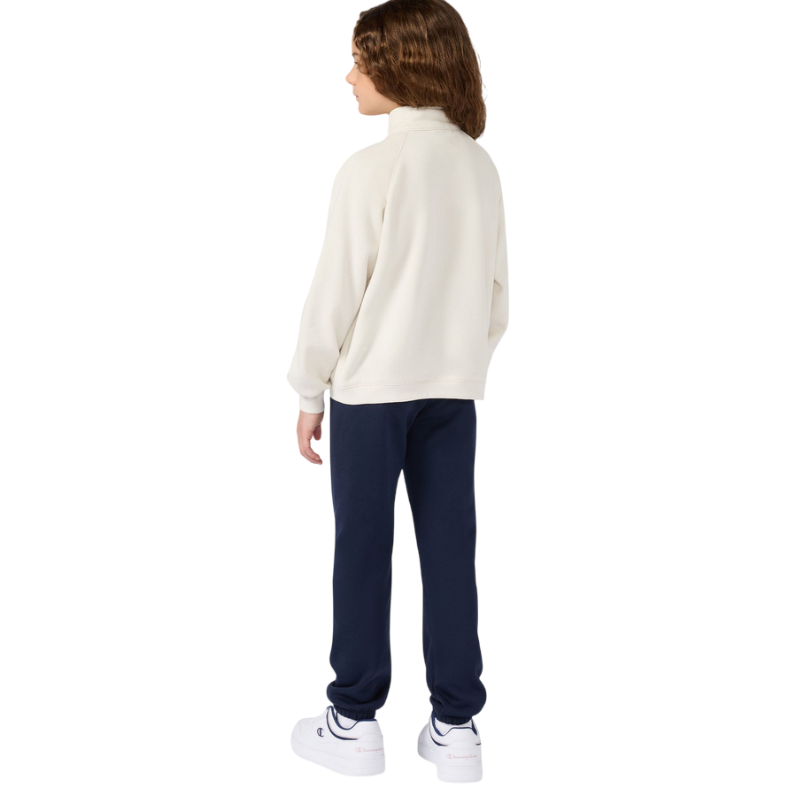 Champion Tuta Junior Full Zip 405240 WW056 Beige-Nero - Tuta Sportiva Bambino Comfort &amp; Stile