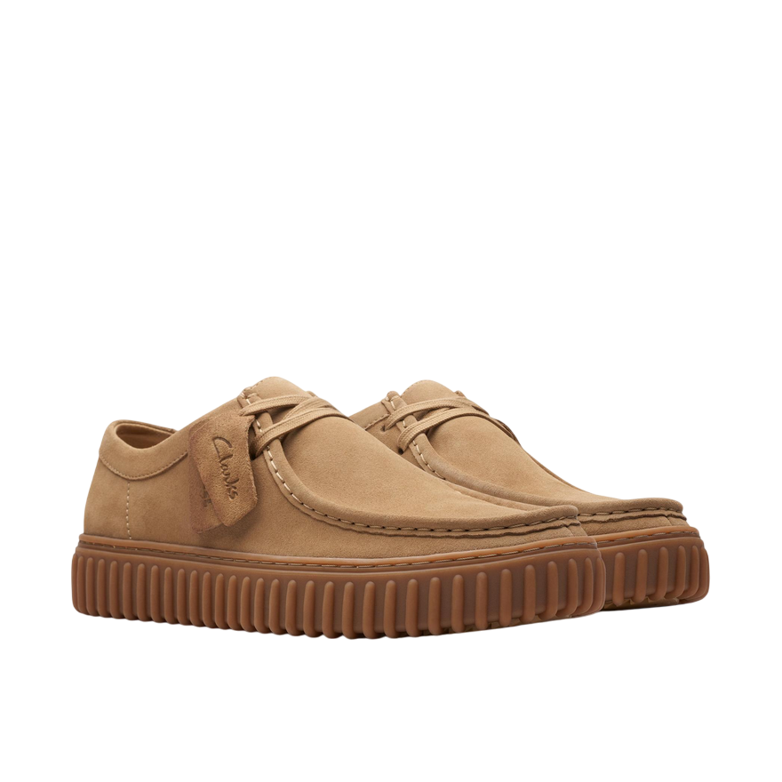 Clarks Torhill Lo 26173471 7 Camoscio Sabbia Scuro