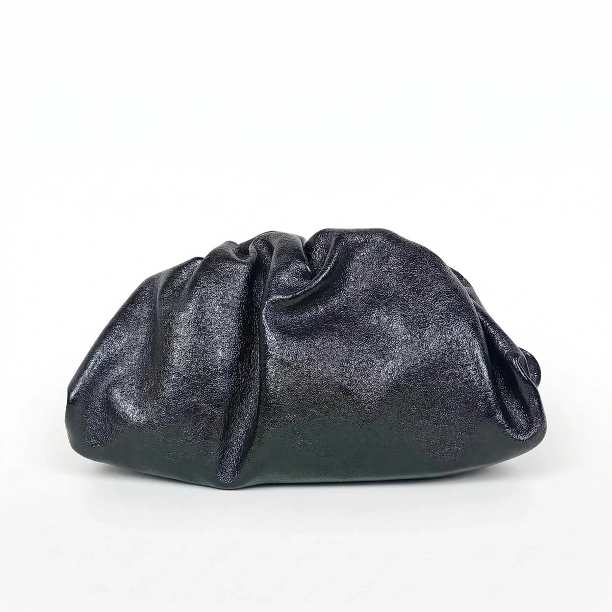 Romola Clutch Metallizzata in Vera Pelle