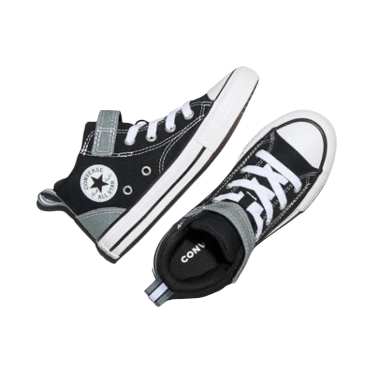 Converse Chuck Taylor All Star Malden Street Easy-On A15841C Nero Grigio Sneakers Junior