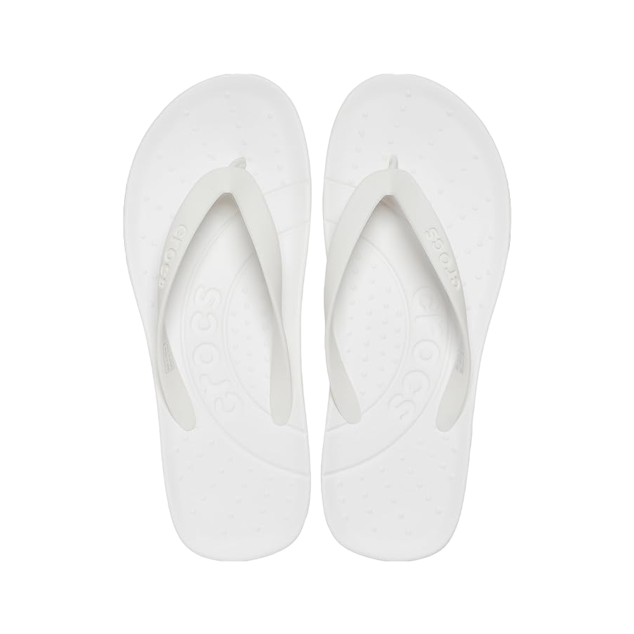 Crocs Ciabatta Infradito Flip Unisex Adulti 210089-100 Bianco Comfort