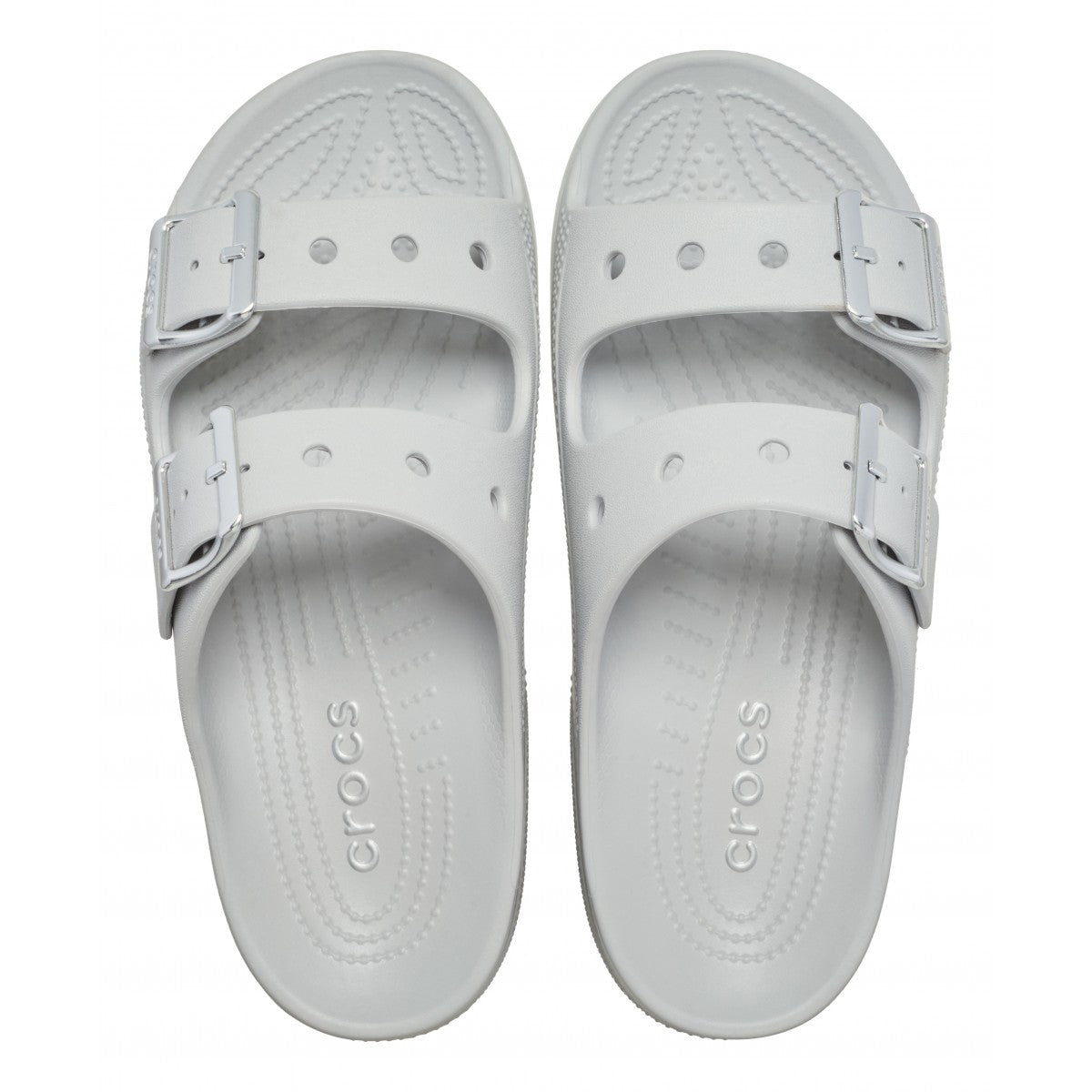 Crocs Saturday Metallic Buckle Sandal Donna 213316-1FT Atmosphere