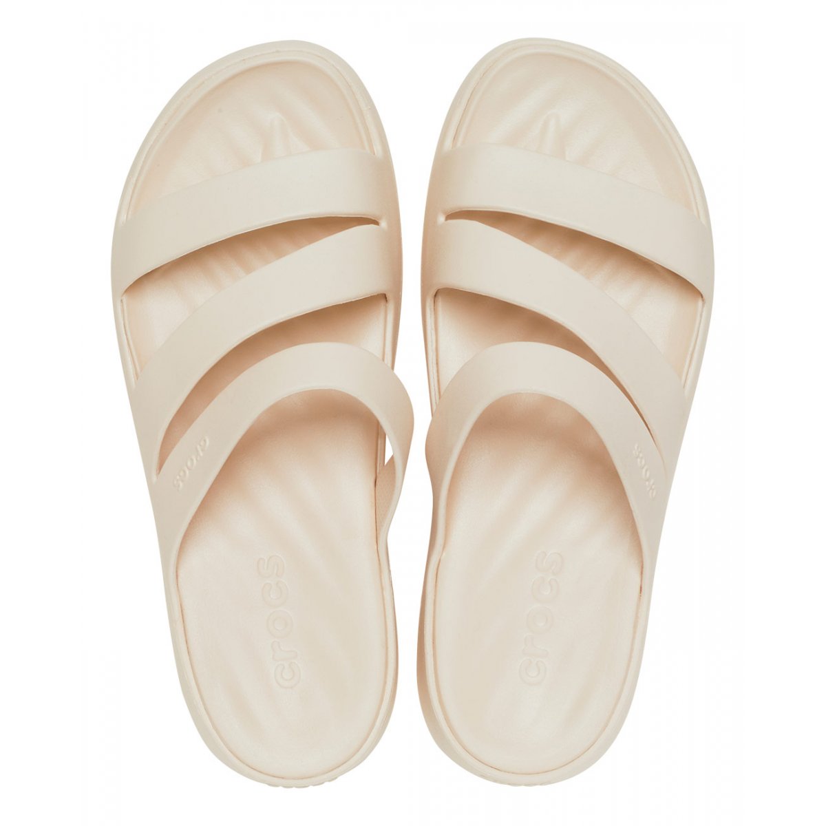 Crocs Sandalo Donna Getaway Strappy Beige 209587-160
