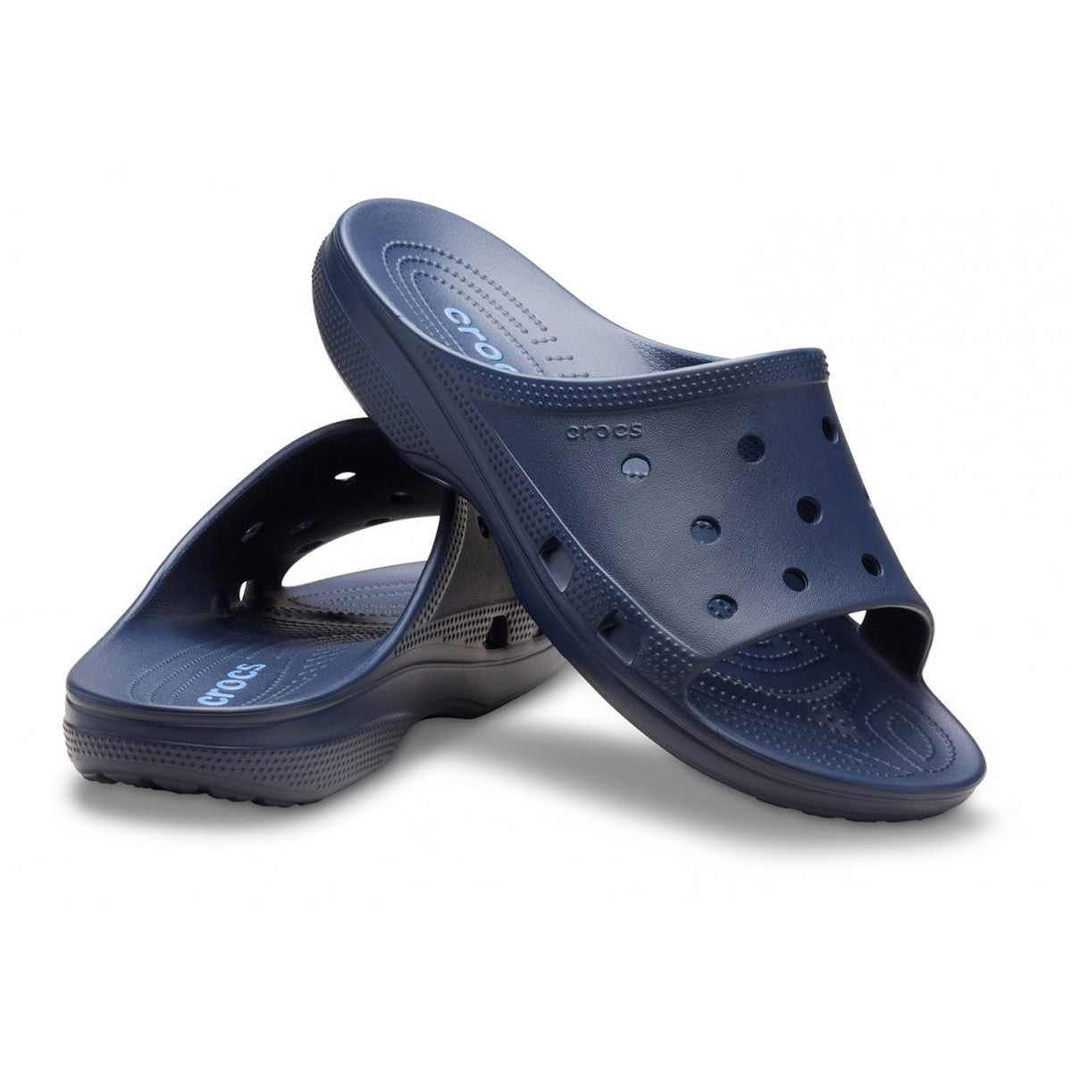 Crocs Ciabatta Uomo Saturday Slide 213298-410 Blu