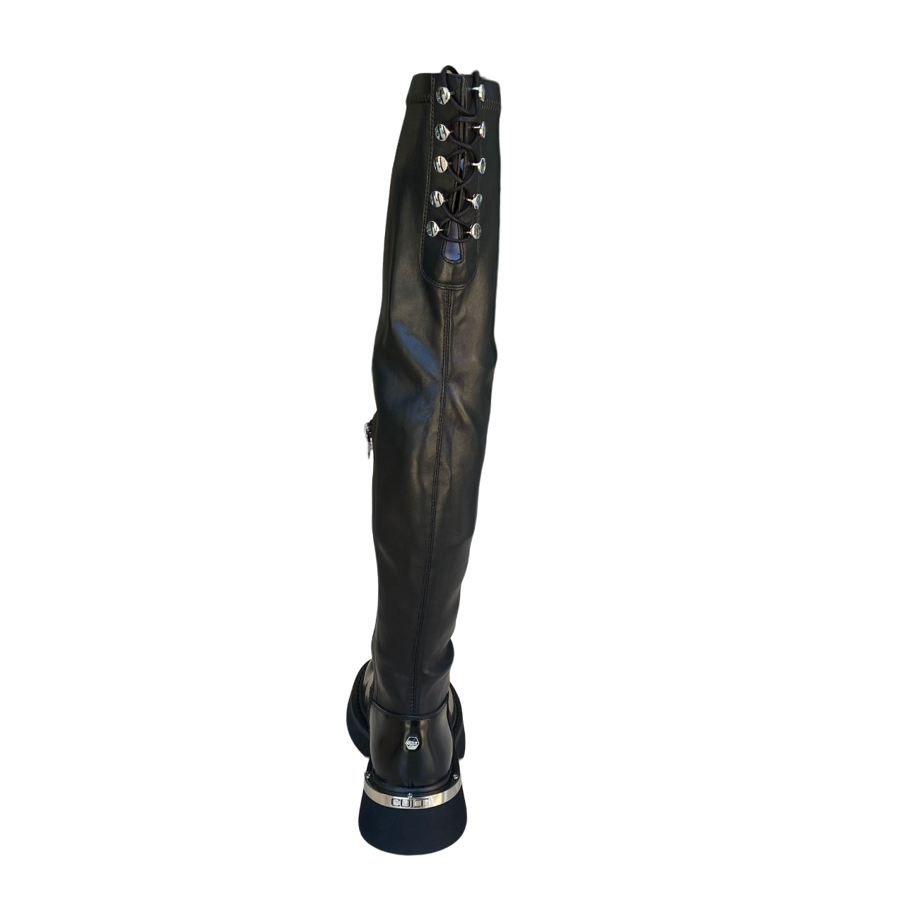 Cult Stivali Alti Donna Babe 4367 CLW436700 Nero Pelle Allacciatura