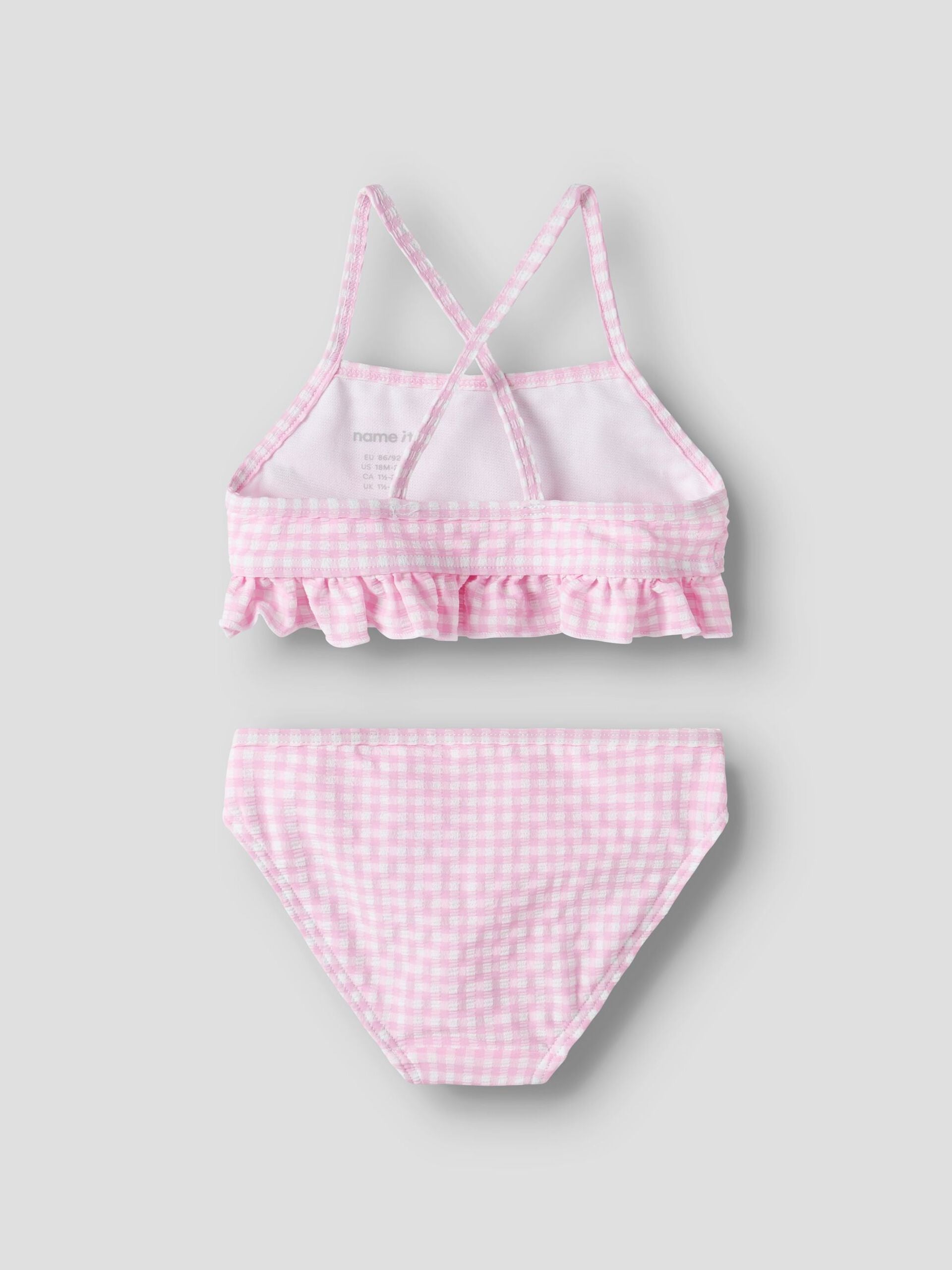 name it Bikini Bimba NMFZAMMER 13239670 Rosa - Costume Due Pezzi Mare PE26