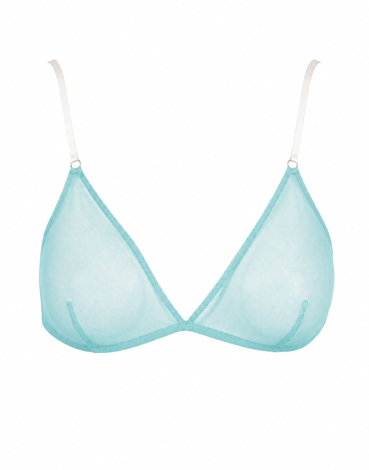 DOUUOD Reggiseno a Triangolo in Tulle Elasticizzato Tiffany