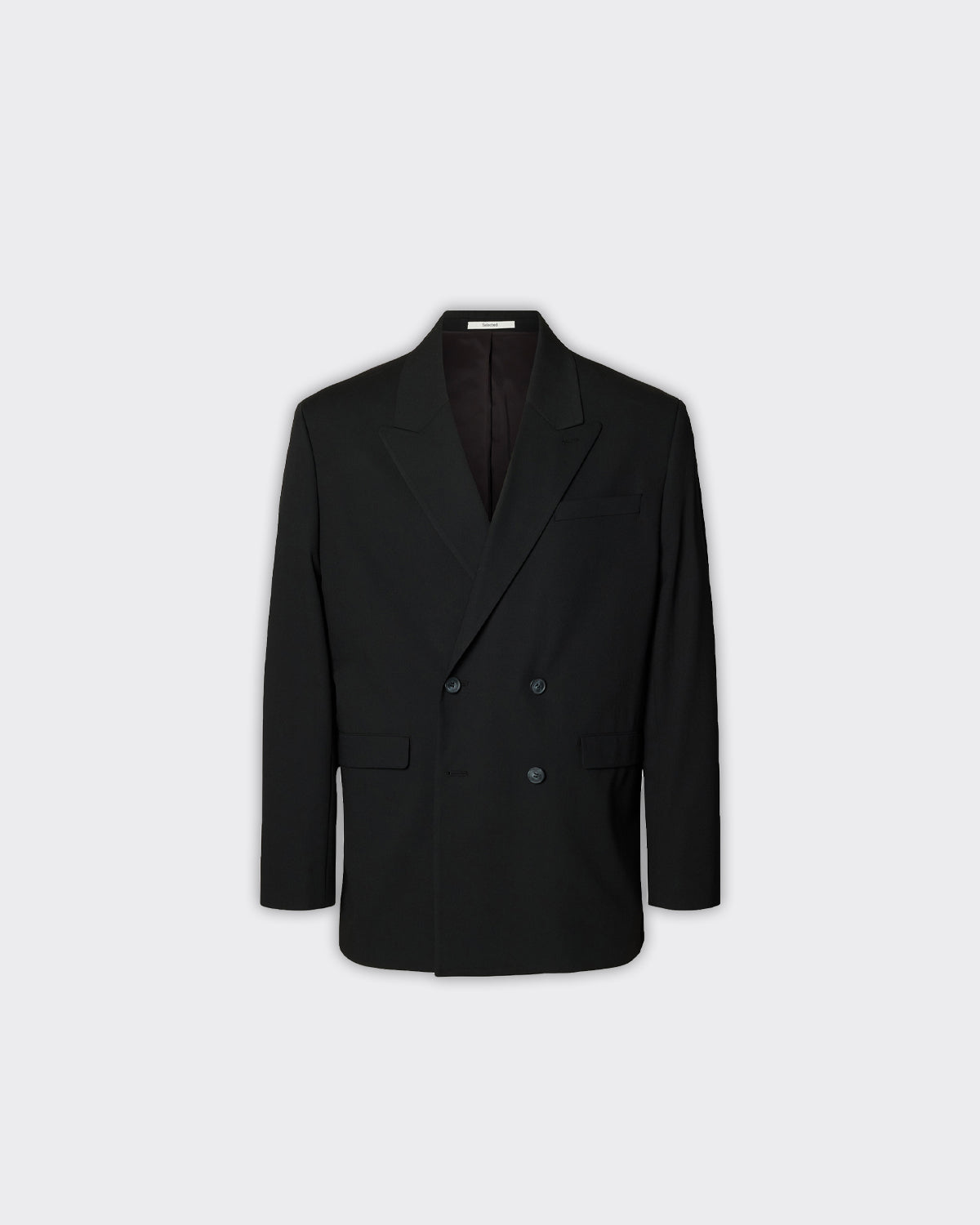 Blazer Relaxed Liam Doppio Petto Nero