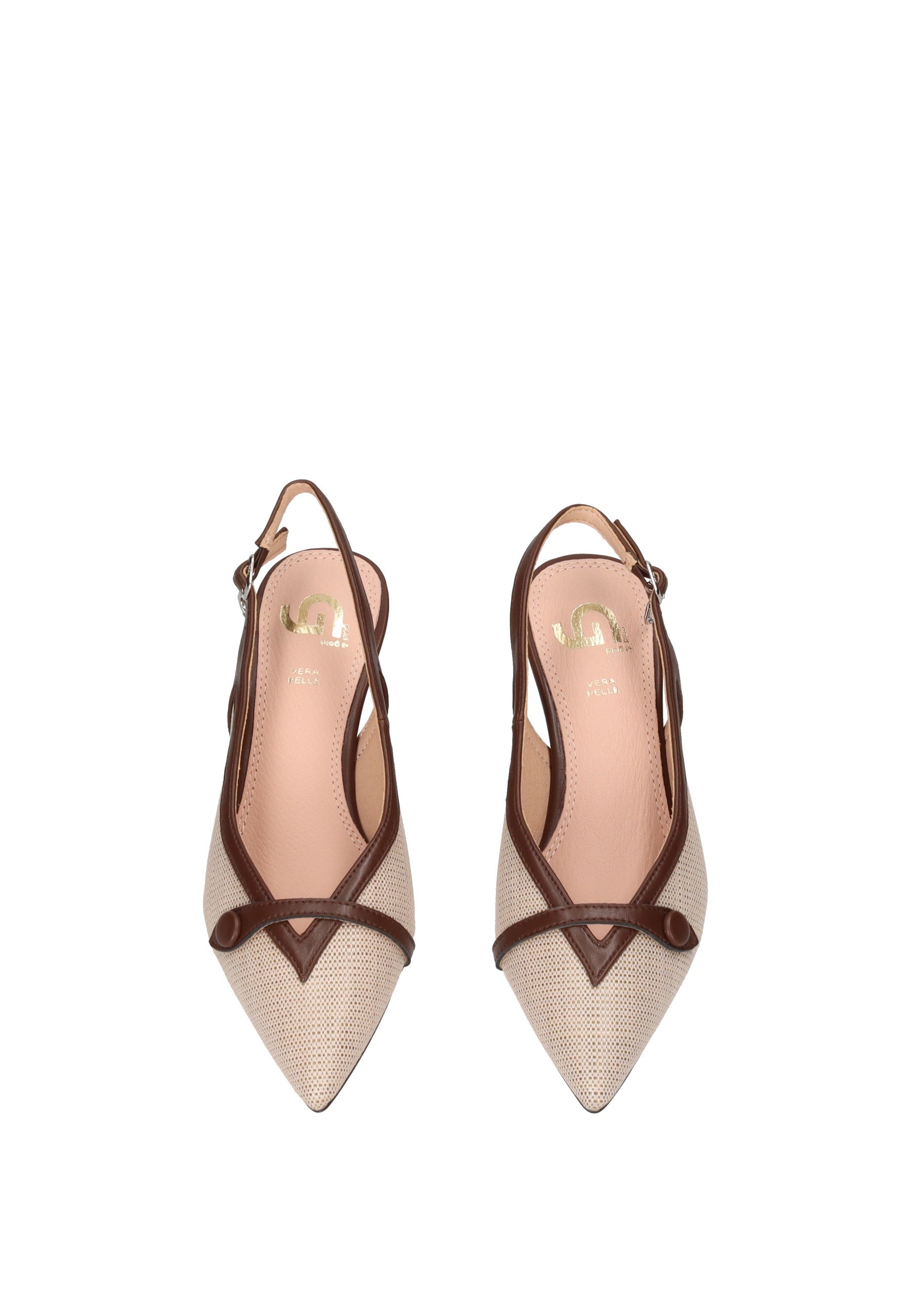 GP988 Decollete aperto dietro GOLD&amp;GOLD